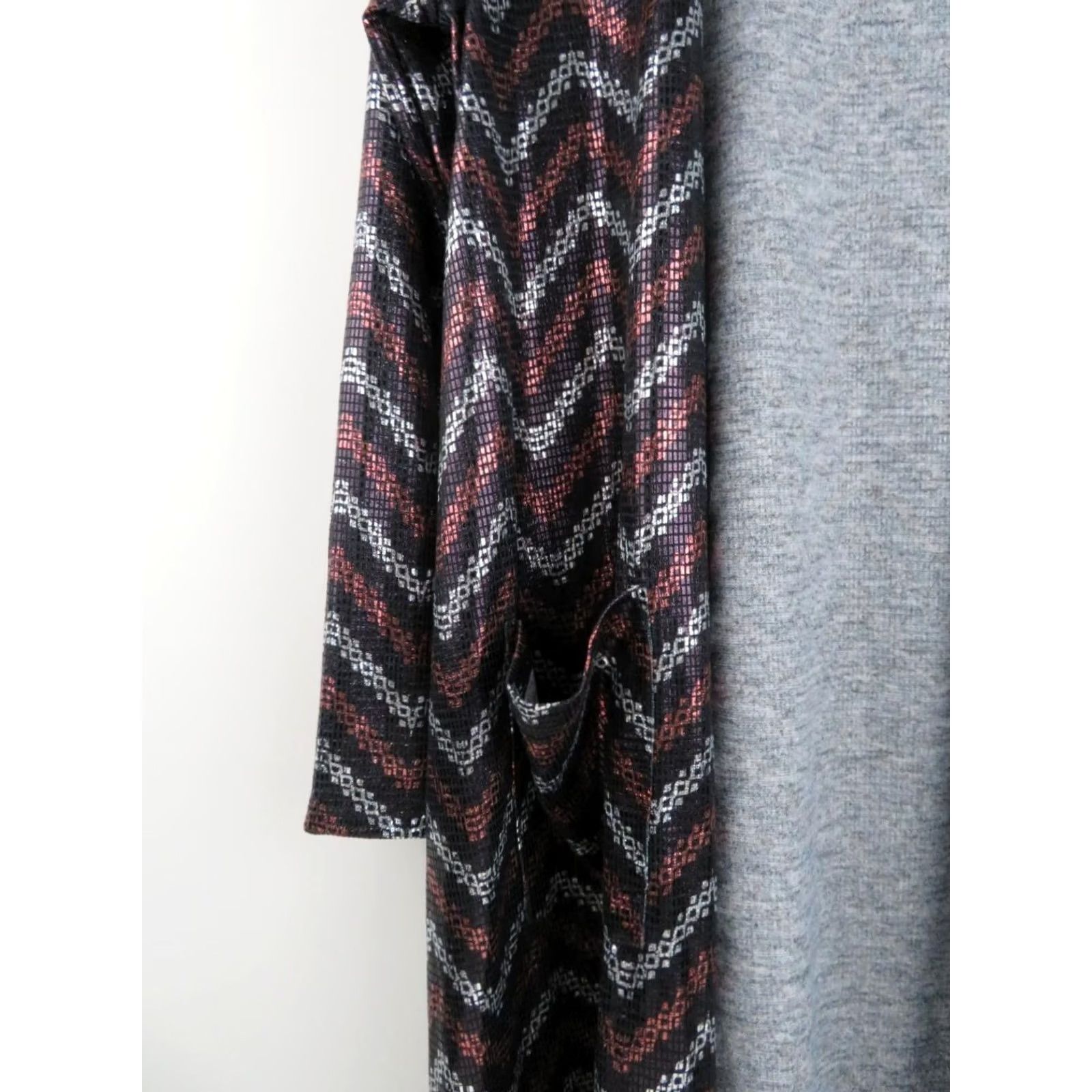 Vintage Lularoe Sarah Cardigan Sweater Women's Unicorn Metallic Small Knit Size S / US 4 / IT 40 - 3 Thumbnail