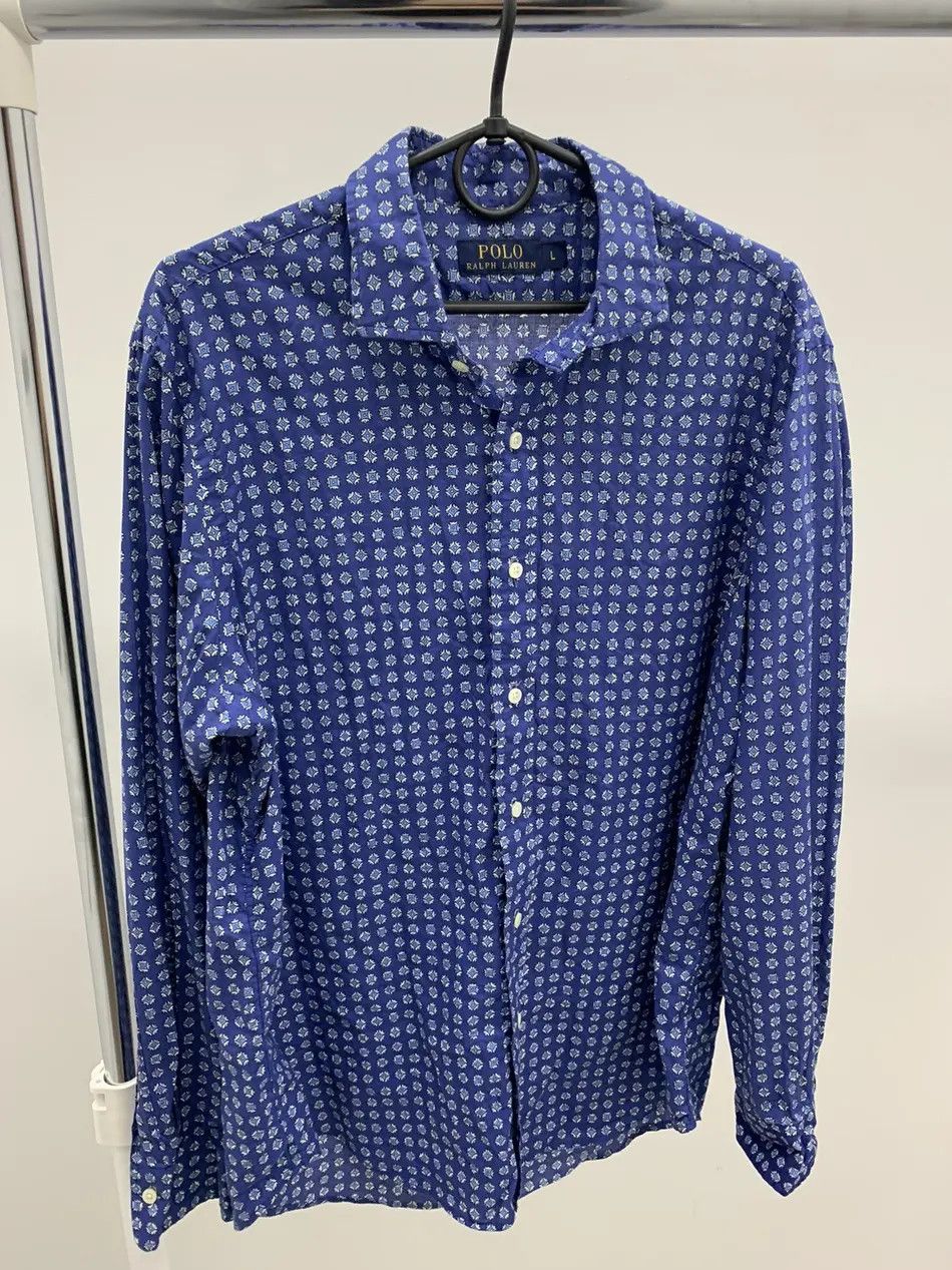Polo Ralph Lauren Polo Ralph Lauren Button Ups Shirt Multicolour Print Size US L / EU 52-54 / 3 - 1 Thumbnail