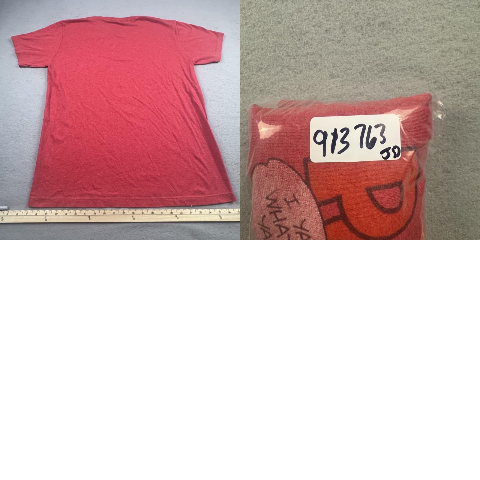 Other VINTAGE Popeye Graphic T-Shirt Mens Large Red Heather Cartoon Crewneck "Strong to the Finish" Size US L / EU 52-54 / 3 - 8 Thumbnail