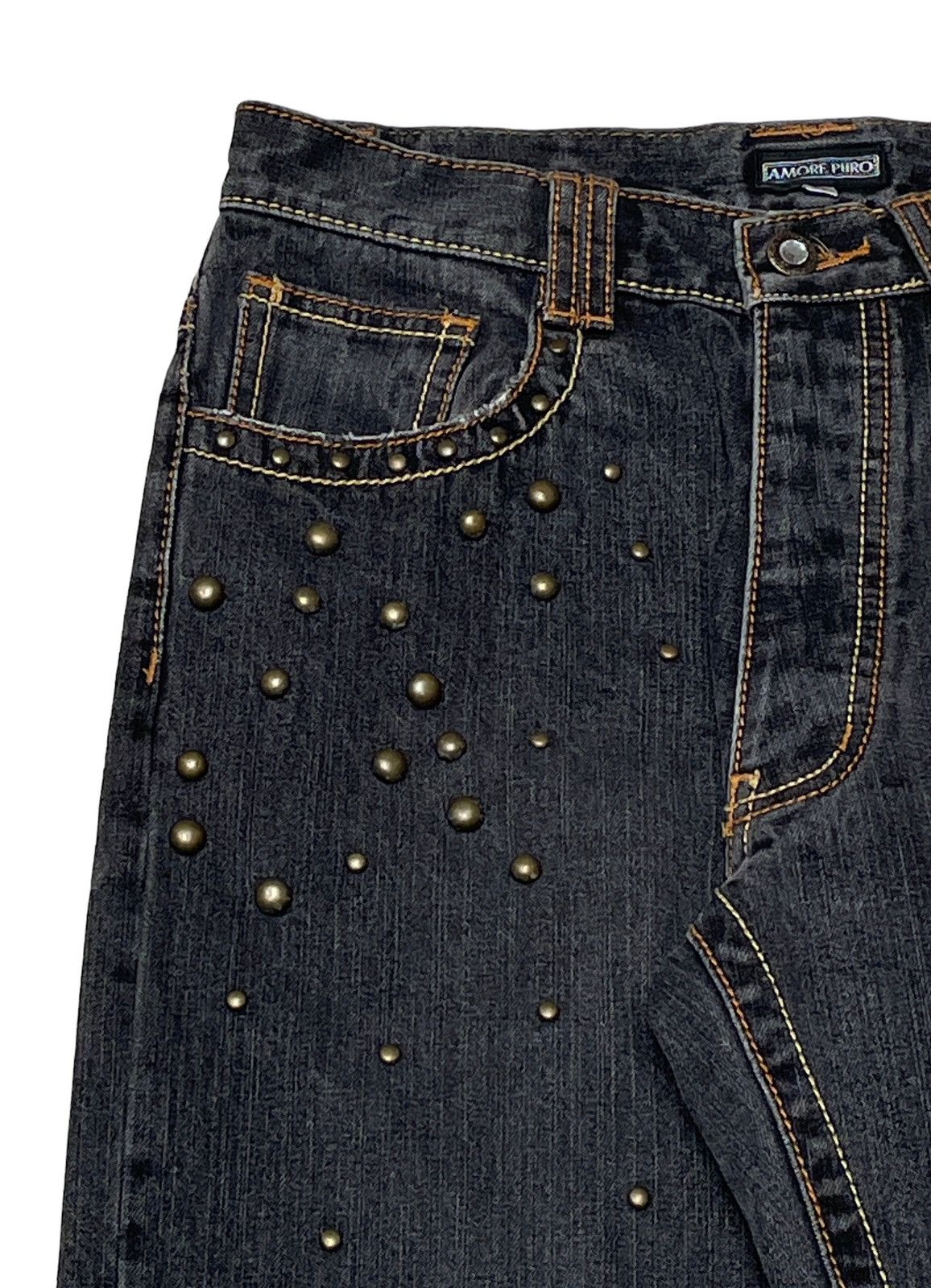 Japanese Brand × Vintage Vintage Japanese Brand Amore Puro Jeans 1990s Size US 27 - 5 Thumbnail