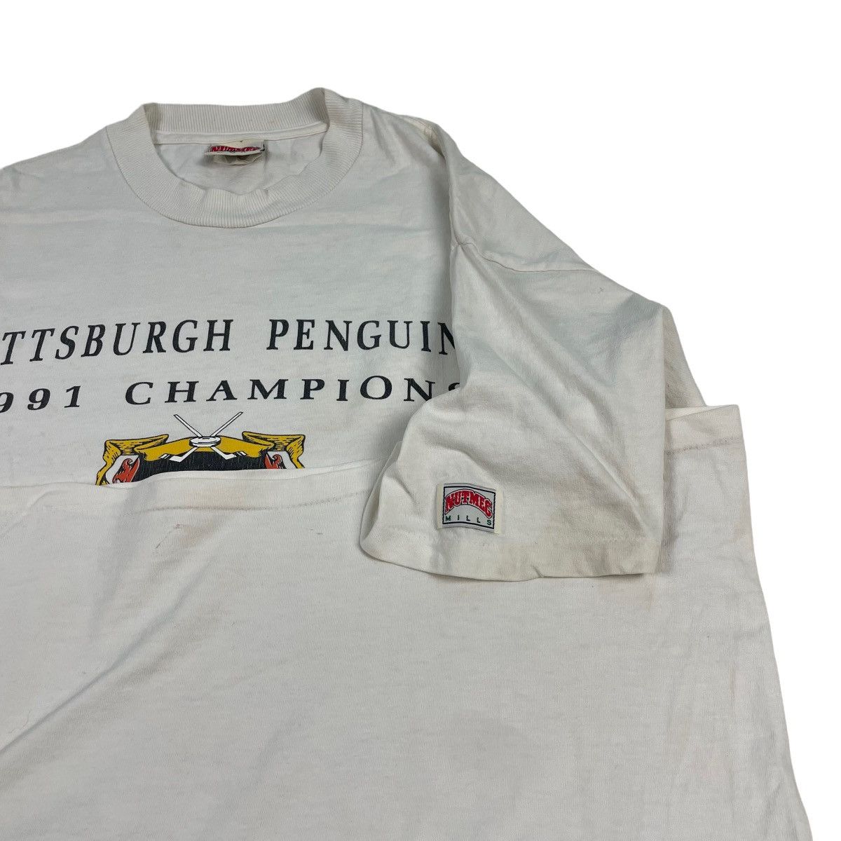 NHL Vintage 1991 NHL Pittsburgh Penguins Tee Size US XL / EU 56 / 4 - 11 Thumbnail