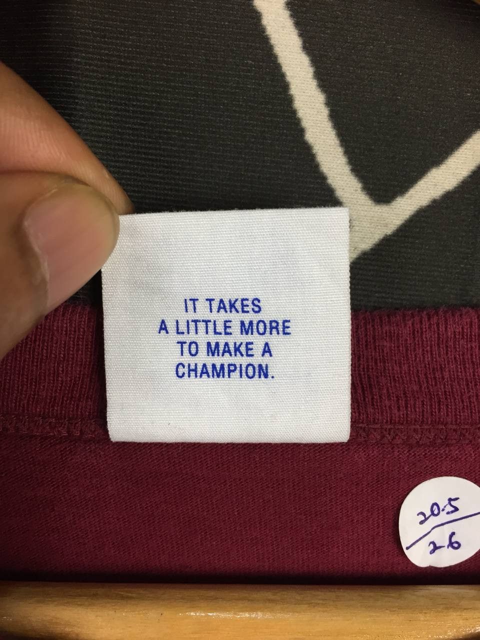 Champion × Vintage Champion Authentic American Athletic Apparel Pocket Tee Size US M / EU 48-50 / 2 - 8 Thumbnail