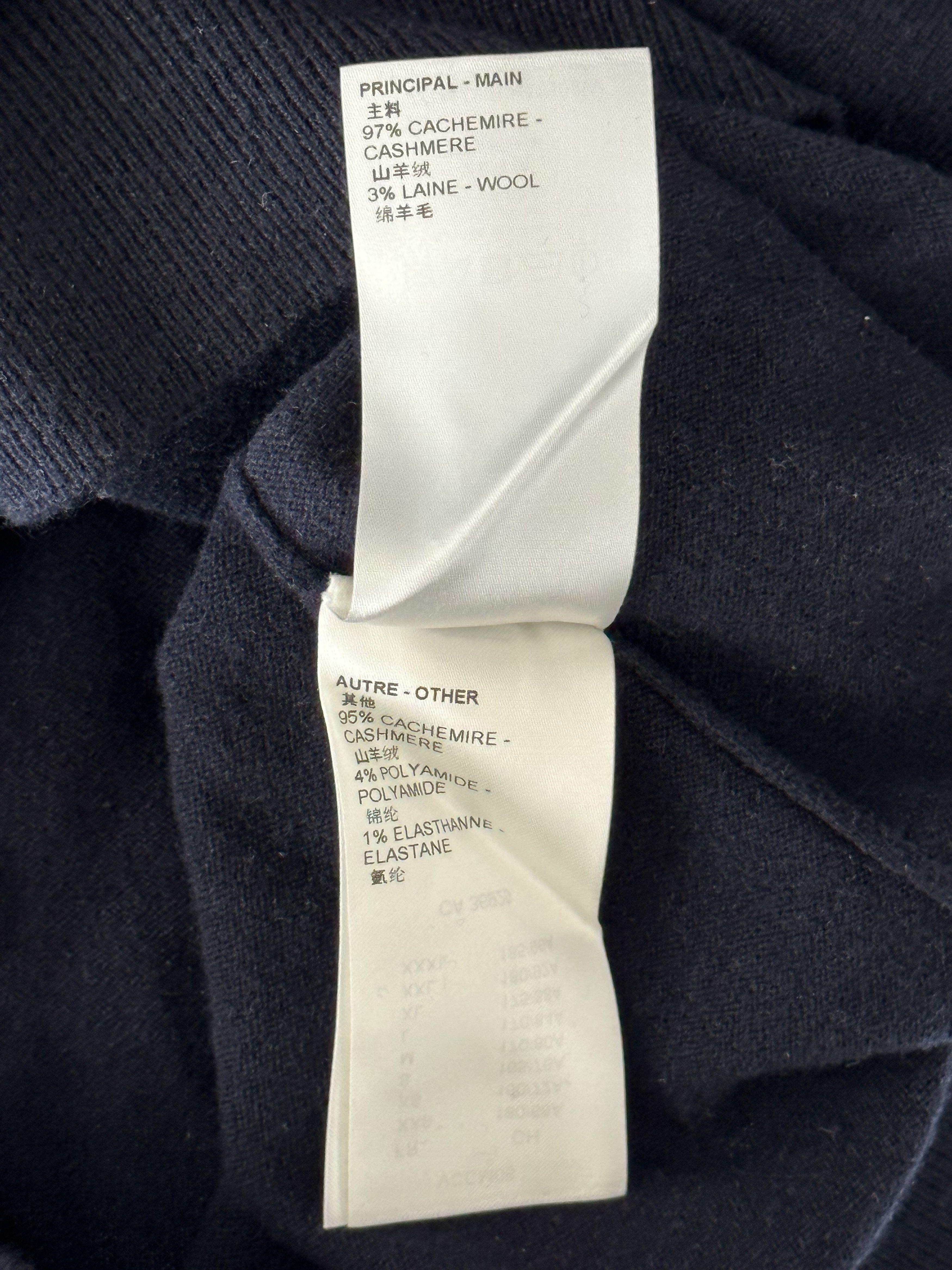 Louis Vuitton Louis Vuitton Nigo Navy Dragon Cashmere Sweater Size US M / EU 48-50 / 2 - 5 Thumbnail