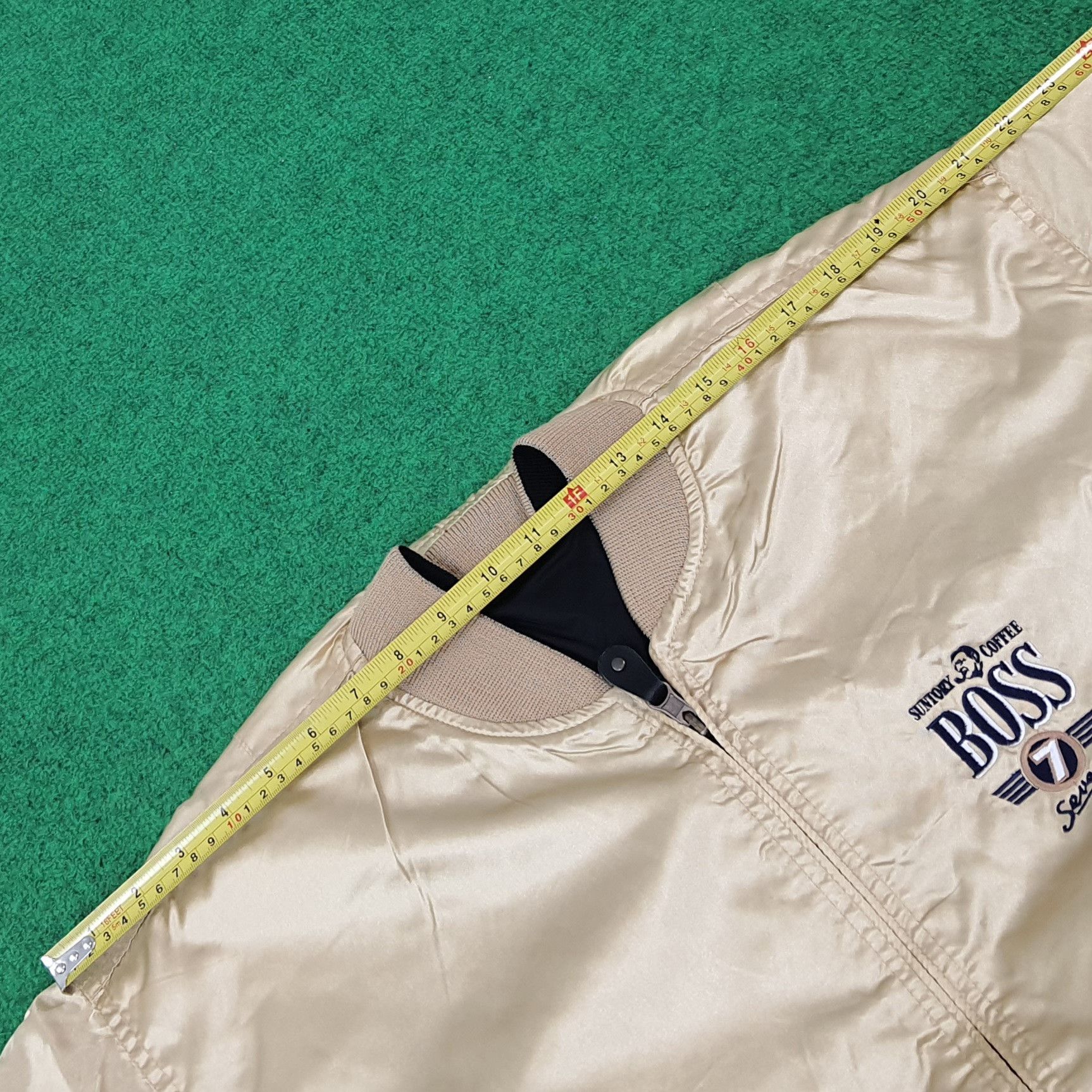 Japanese Brand × Vintage Vintage Boss Coffee Reversible Japan Bomber Jacket C236N13 Size US L / EU 52-54 / 3 - 12 Thumbnail
