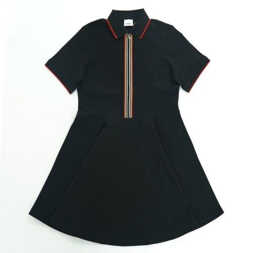 Burberry o1w1db10326 Dress in Black Size XXL / US 16-18 / IT 52-54 - 1 Preview