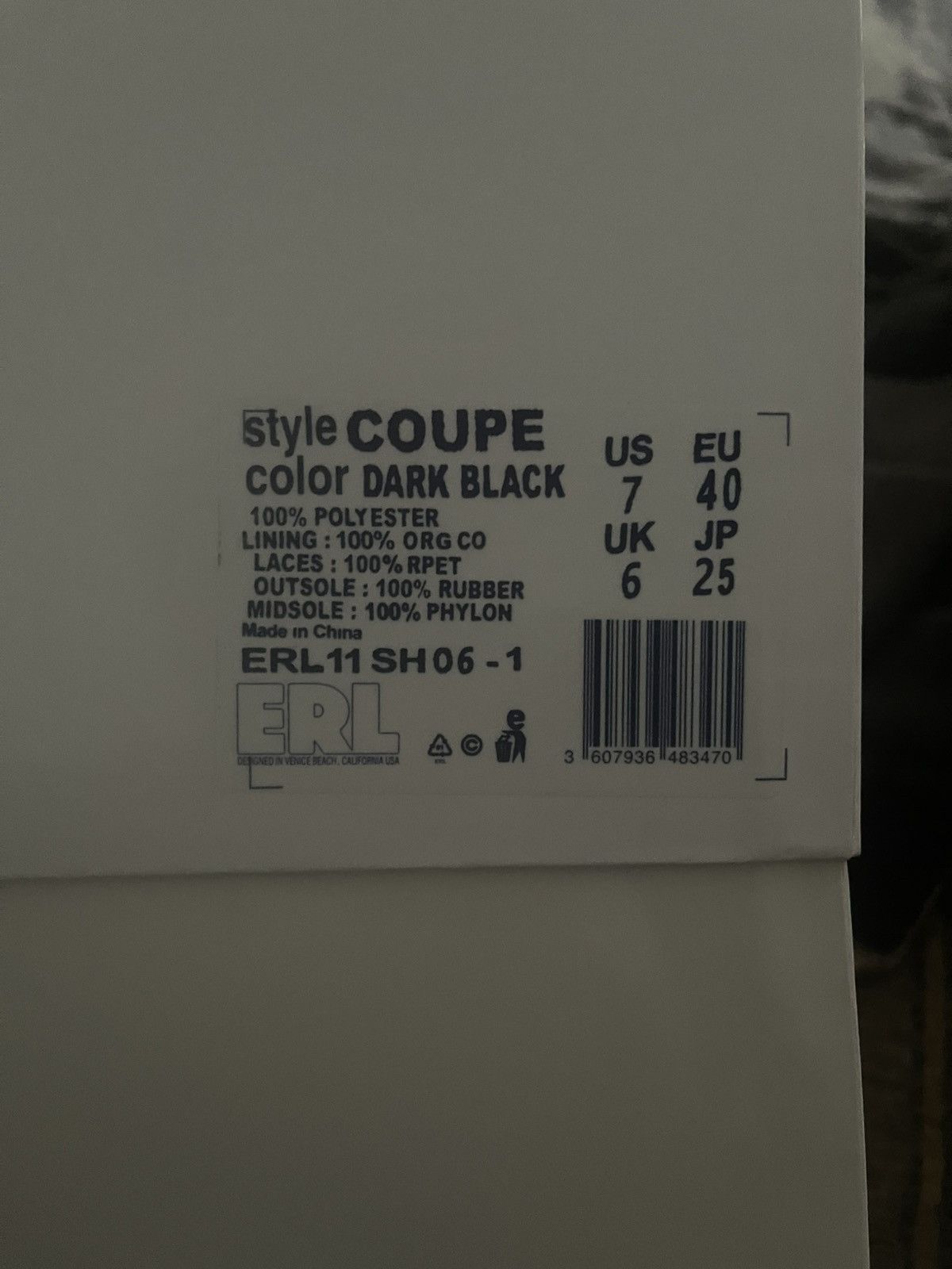 ERL Erl CORDUROY COUPE SNEAKER Size US 7 / EU 40 - 8 Thumbnail