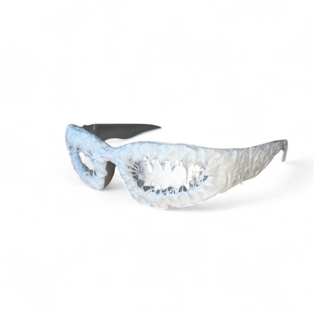 Vintage Spider Aestethic Streetwear Punk Sunglasses Hip-hop White Size ONE SIZE - 1 Thumbnail