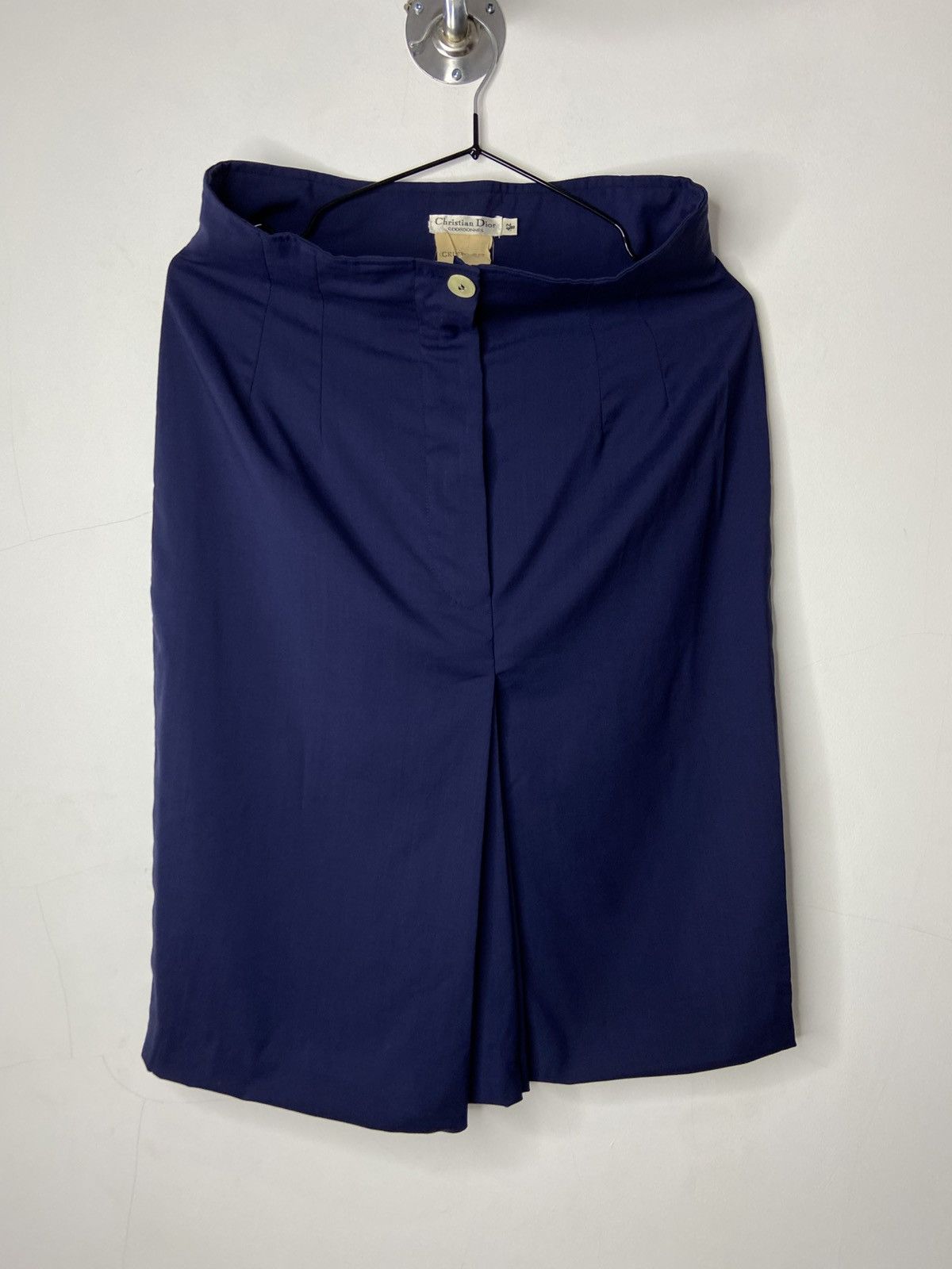 Christian Dior Monsieur × Gianfranco Ferre × John Galliano Vintage 80s Christian Dior Coordonnes Wool Mini Skirt Size 28" / US 6 / IT 42 - 10 Thumbnail