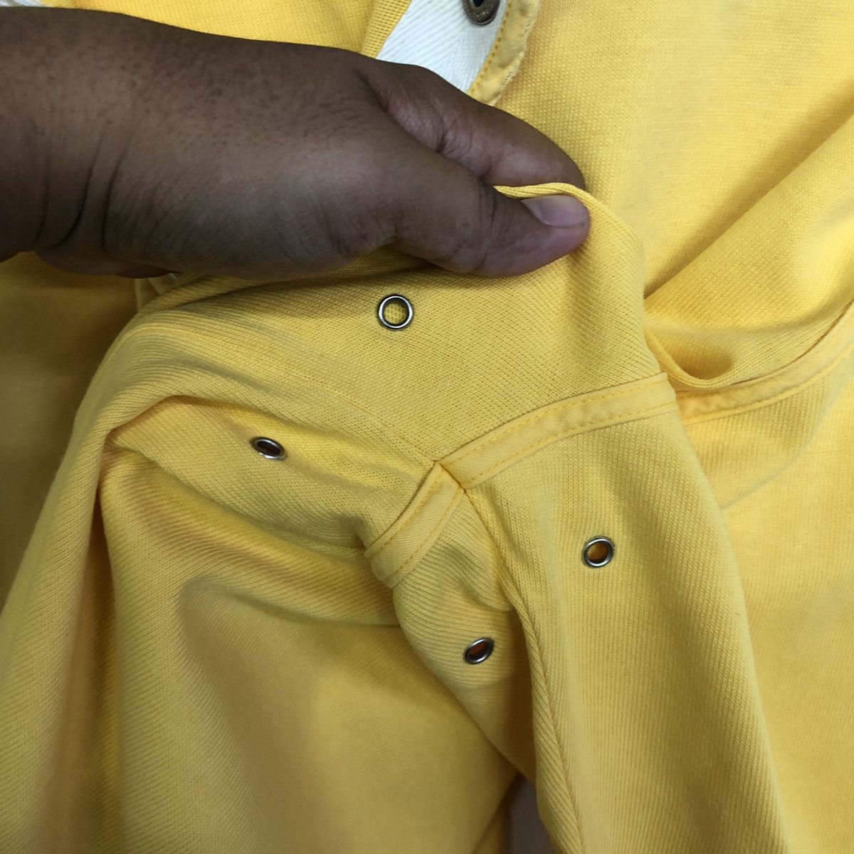 Polo Ralph Lauren Vintage POLO RALPH LAUREN RUGBY Disstress Long Sleeve Shirt Size US L / EU 52-54 / 3 - 18 Thumbnail