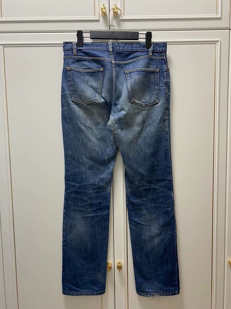 Helmut Lang HELMUT LANG size31 Cat's eye wash blue jeans Size US 31 - 3 Thumbnail
