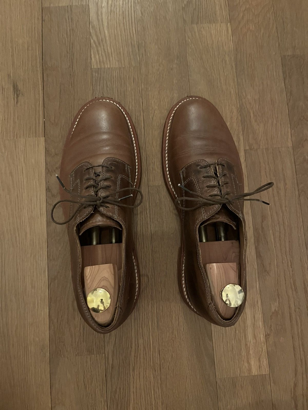 Oak Street Bootmakers Oak Street Bootmakers Natural Chromexcel Derby 8.5 D Size US 8.5 / EU 41-42 - 2 Thumbnail