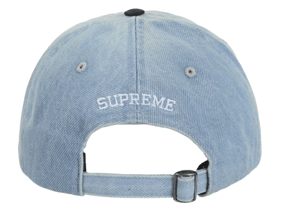 Supreme Supreme Pigment Coated 2-Tone S Logo 6-Panel Denim Blue Size ONE SIZE - 2 Thumbnail