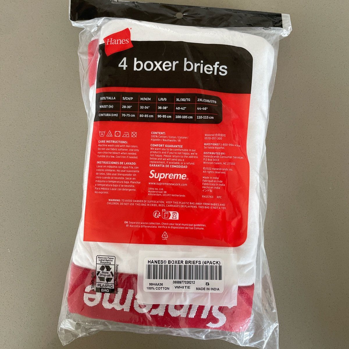 Hanes × Supreme × Vintage Supreme x Hanes collab Size 30 - 2 Thumbnail