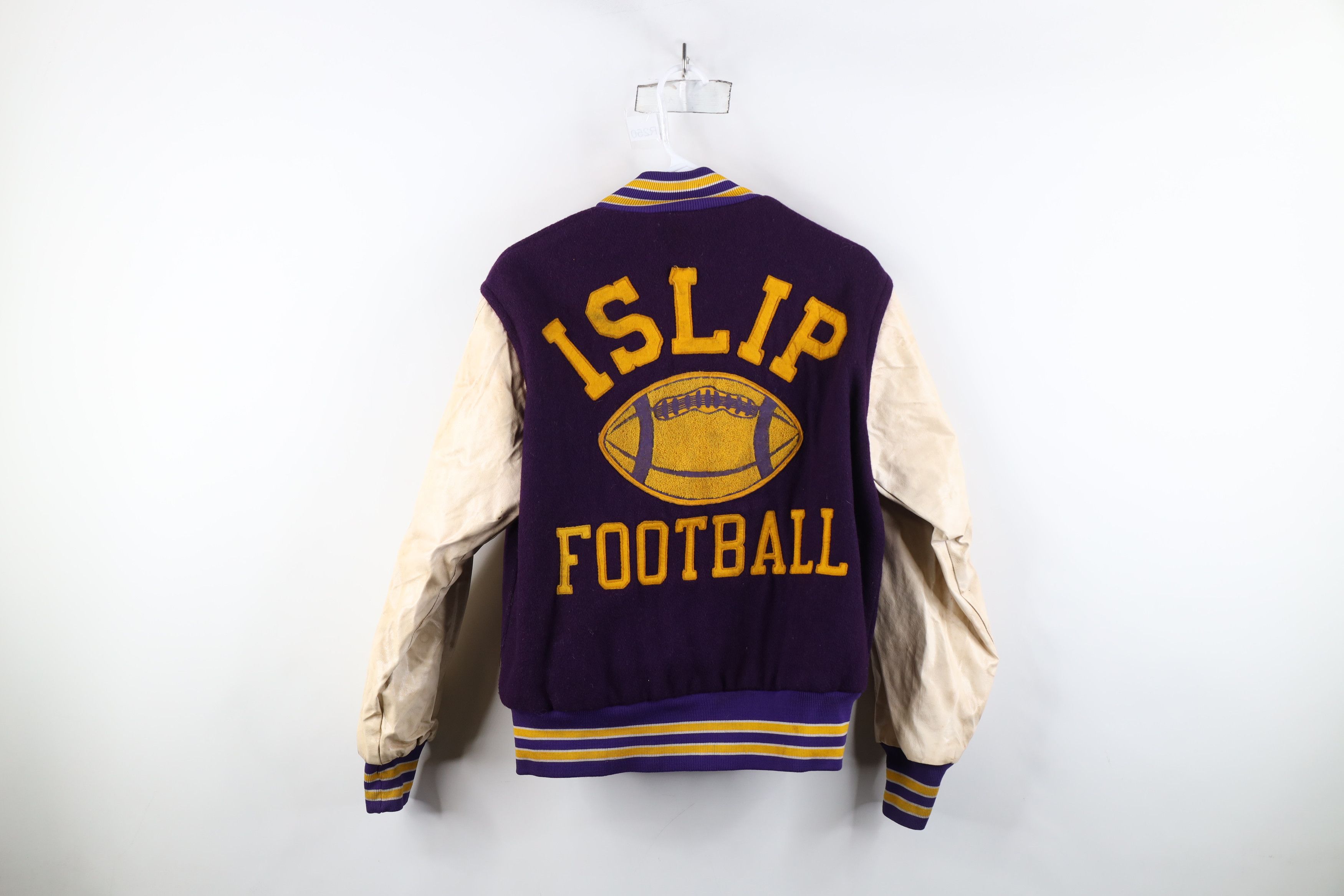 Vintage Vintage 60s 70s Islip Football Varsity Letterman Jacket USA Size US L / EU 52-54 / 3 - 13 Thumbnail