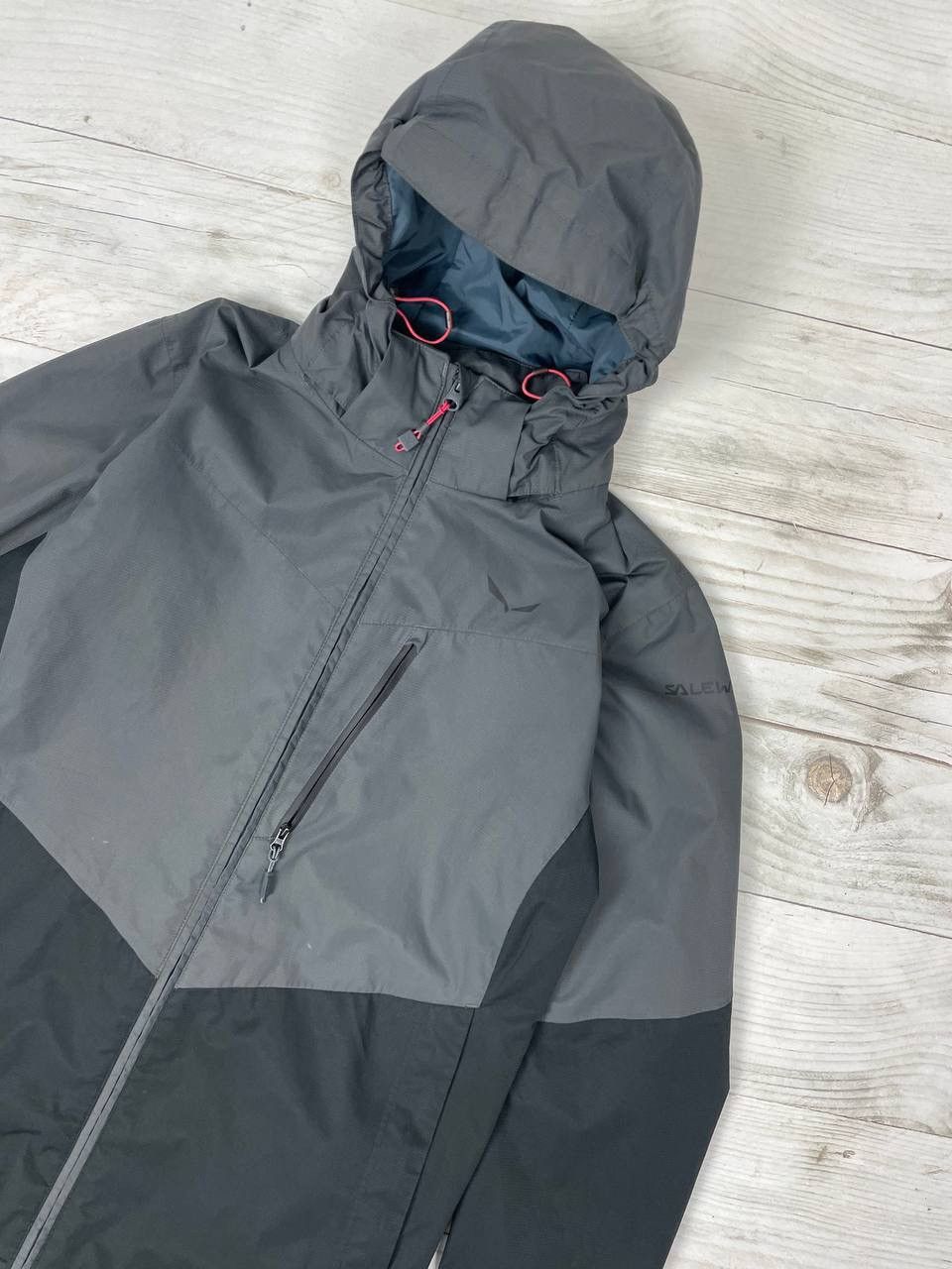 SALEWA SALEWA Power Tex Jacket Rain Hooded Waterproof Gorpcore Size US L / EU 52-54 / 3 - 2 Thumbnail