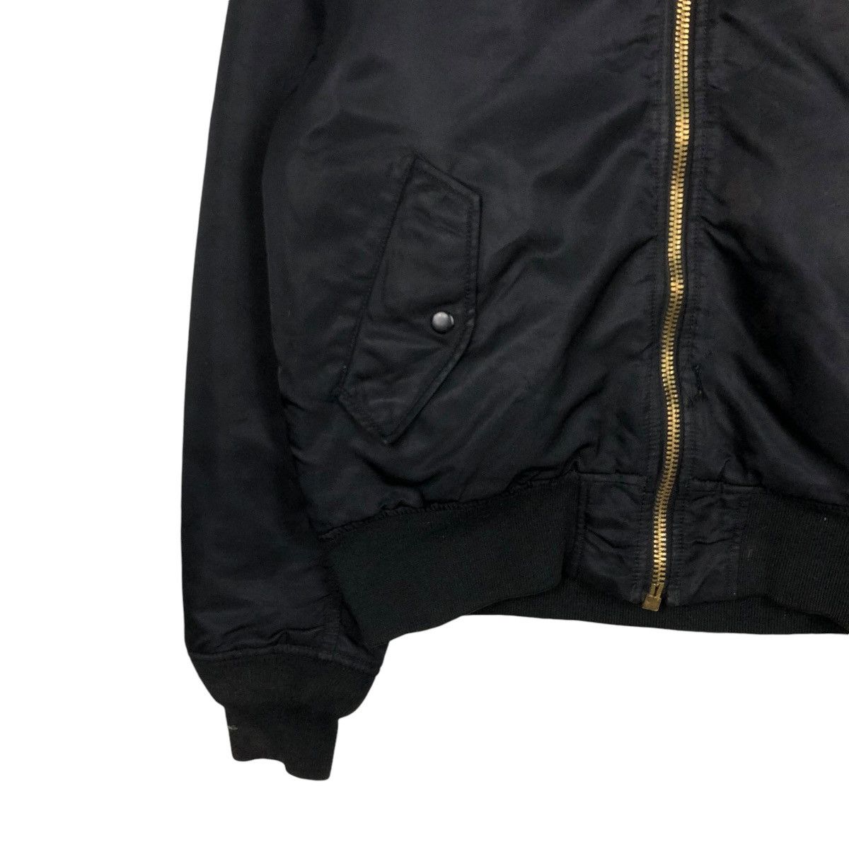 Alpha Industries 🔥VINTAGE BOMBER JACKET REVERSIBLE ALPHA INDUSTRIES USA Size US XL / EU 56 / 4 - 6 Thumbnail