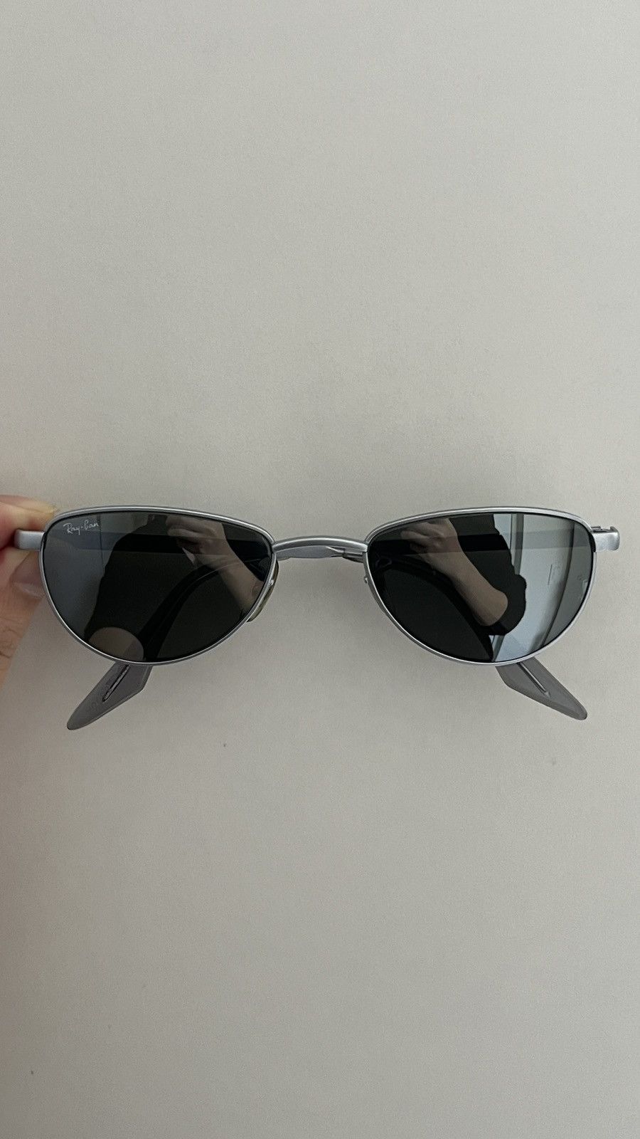 RayBan 🔥Holy Grail🔥Still New! 90s B&L Sidestreet🕶️ Silver Shine✨ Size ONE SIZE - 1 Thumbnail