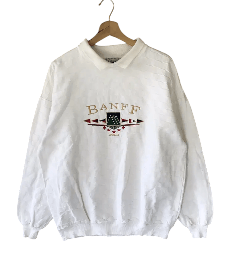 Vintage Vintage BANFF Canada Sweatshirts Size US XL / EU 56 / 4 - 1 Thumbnail