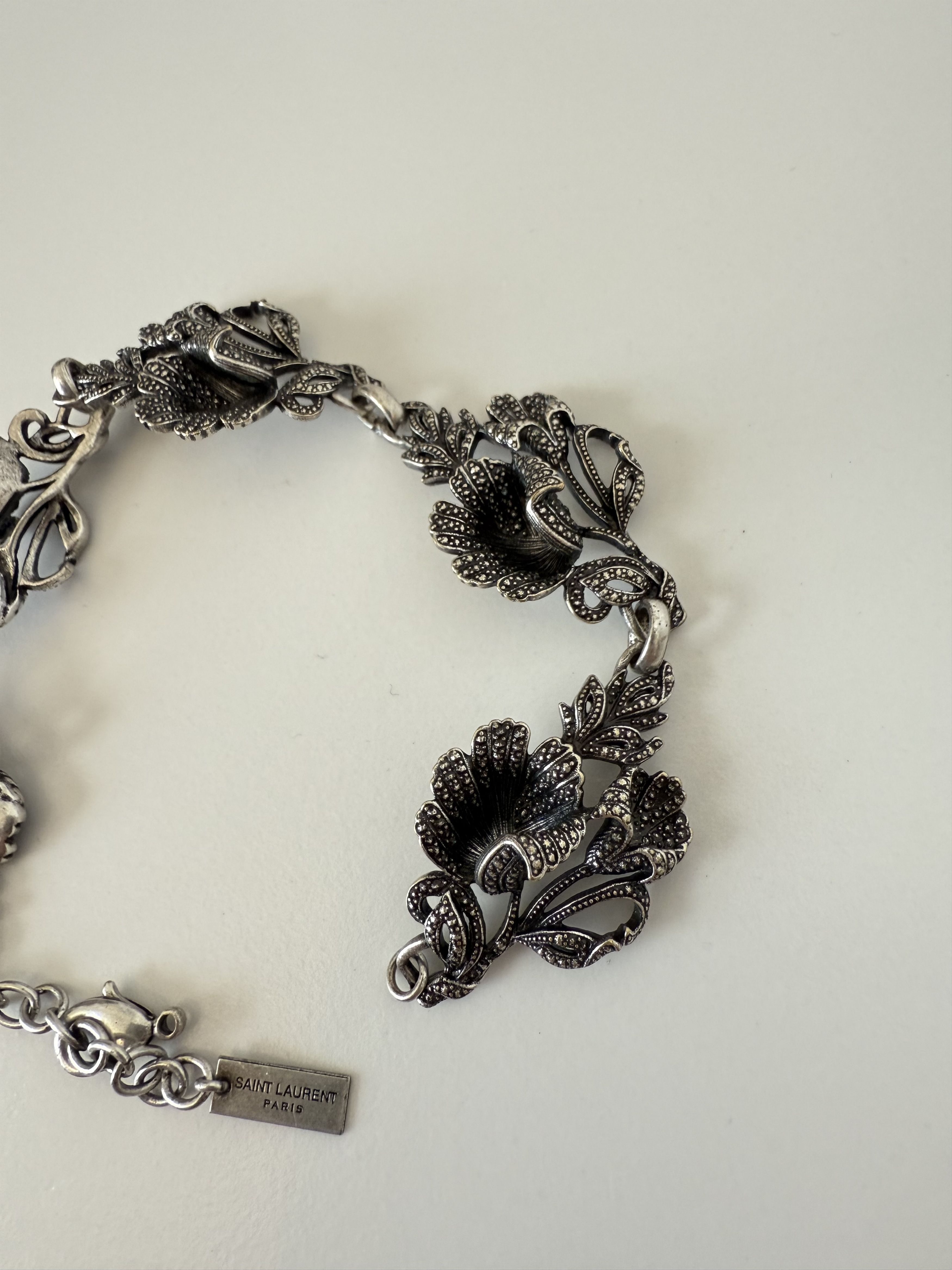 Saint Laurent Paris Saint Laurent Romantic Flower Bracelet Size ONE SIZE - 4 Thumbnail