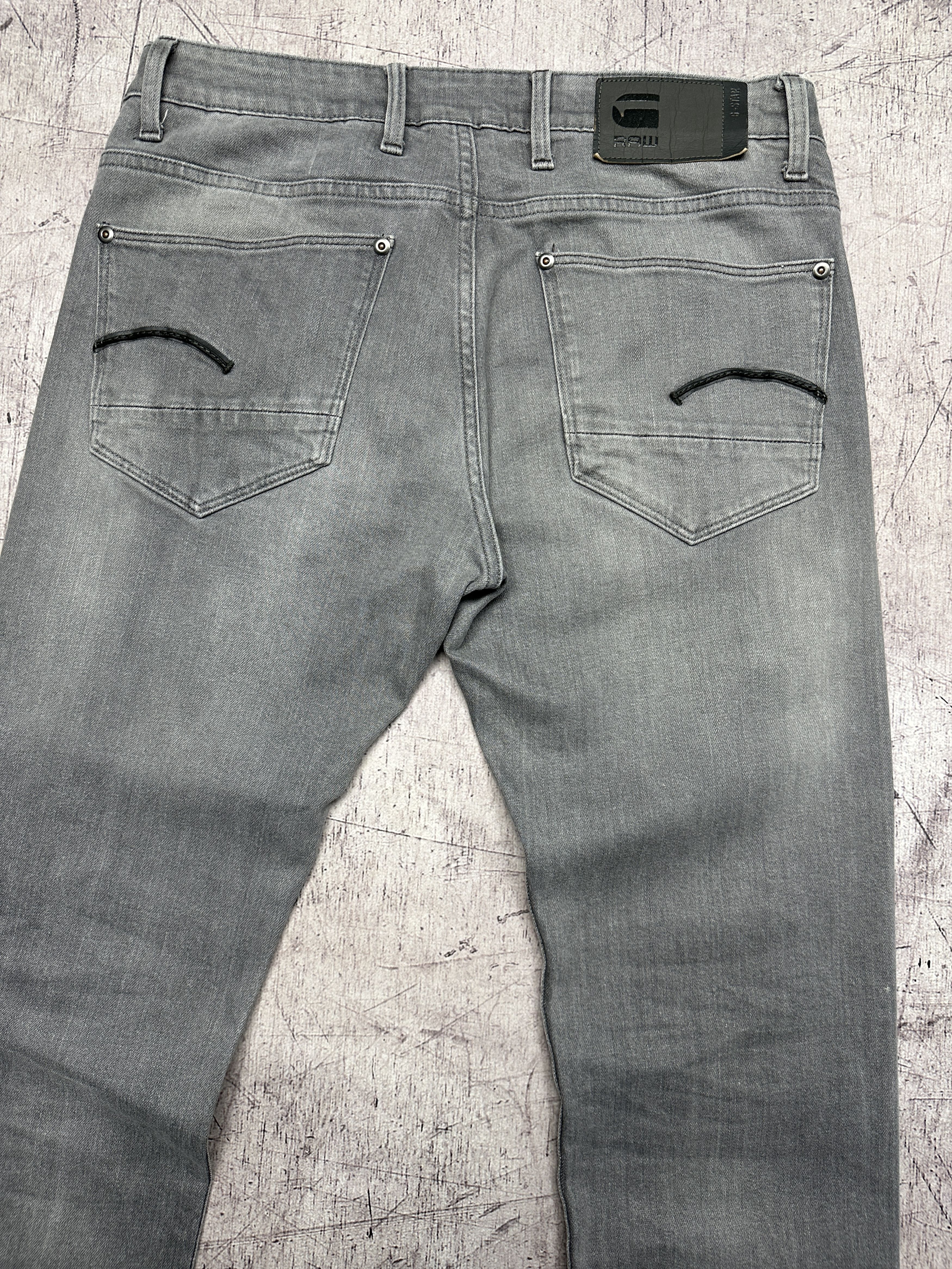 G-Star G Star Raw Mens Revend Straight Denim Pants Jeans Size US 32 / EU 48 - 8 Thumbnail