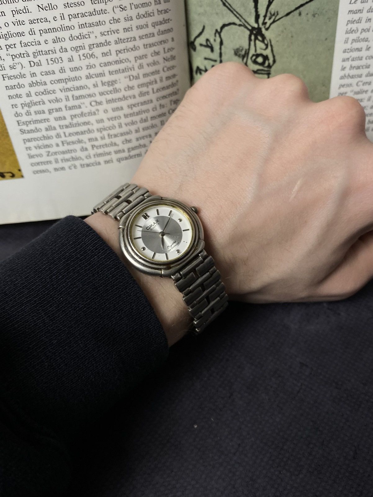 Japanese Brand Rare Retro Omax Crystal Quartz Watch Japan Futuristic Art Size ONE SIZE - 5 Thumbnail