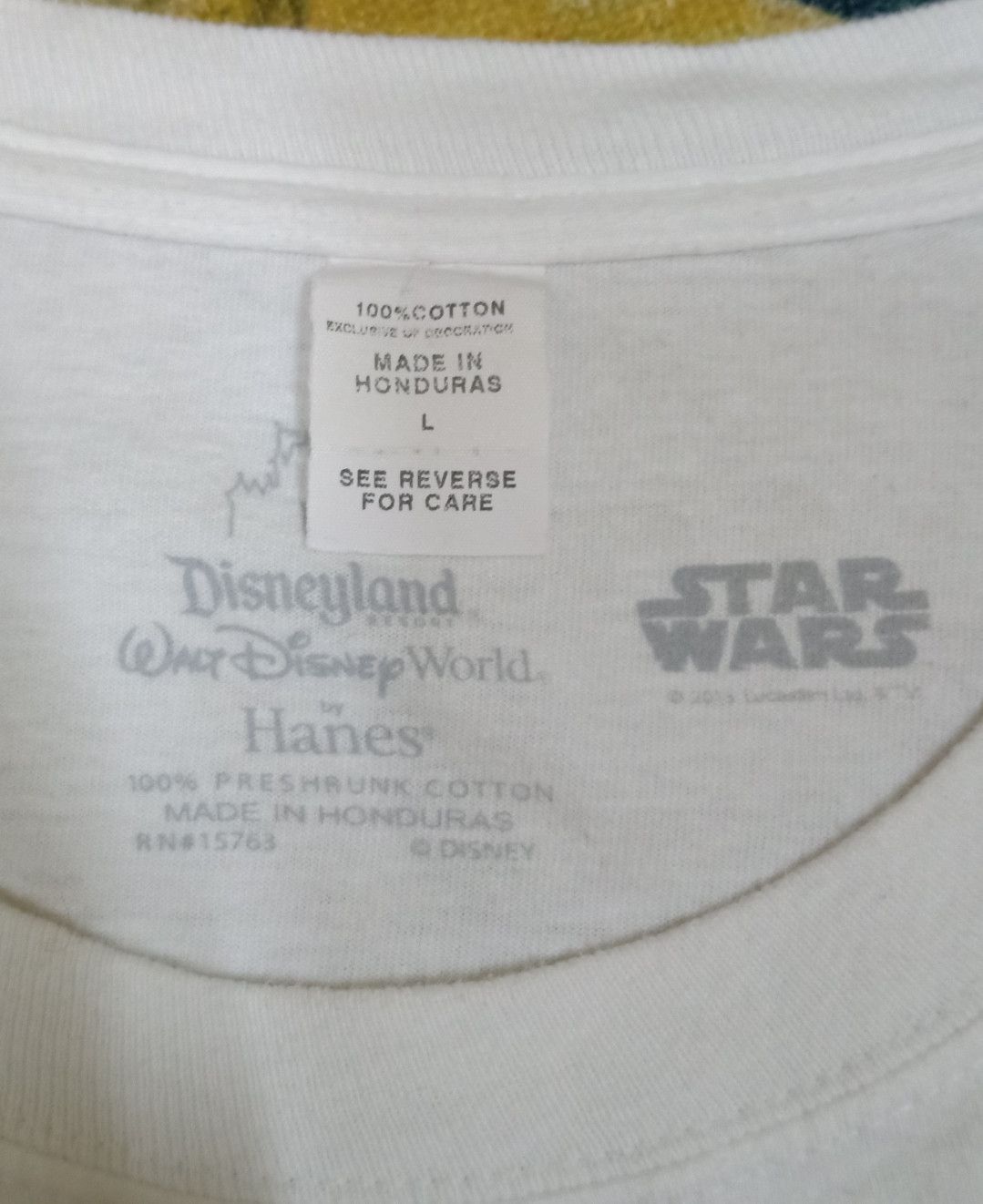 Cartoon Network × Disney × Star Wars Walt Disney World x Starwars : Yoda Mirror Print T-shirt Size US L / EU 52-54 / 3 - 11 Thumbnail