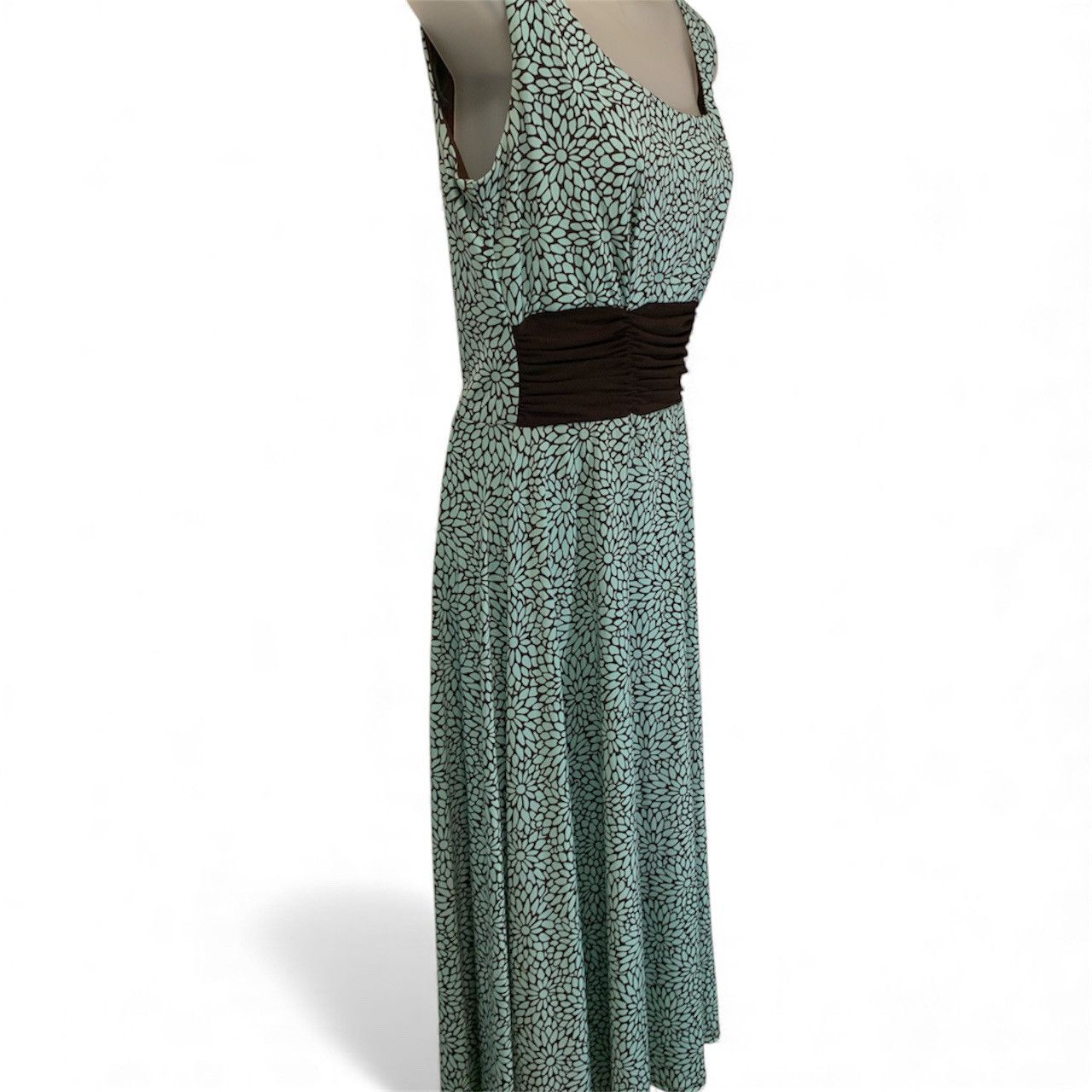 Other Teal and Black Midi Dress Size M / US 6-8 / IT 42-44 - 2 Thumbnail