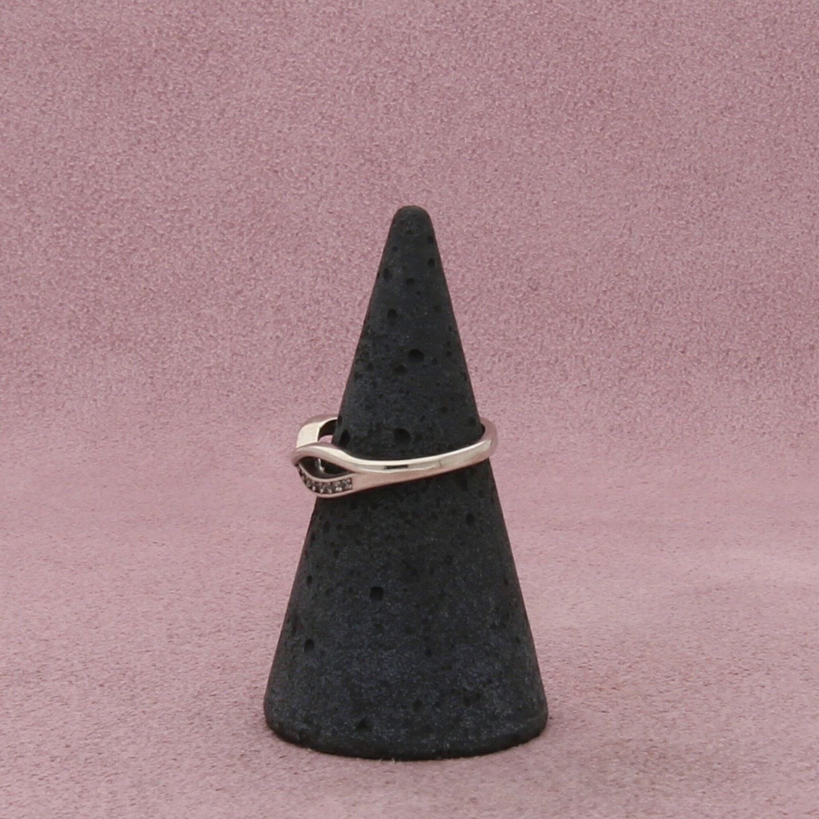 Sterling Silver sterling silver cz infinity ring size 4.75 Size ONE SIZE - 4 Thumbnail