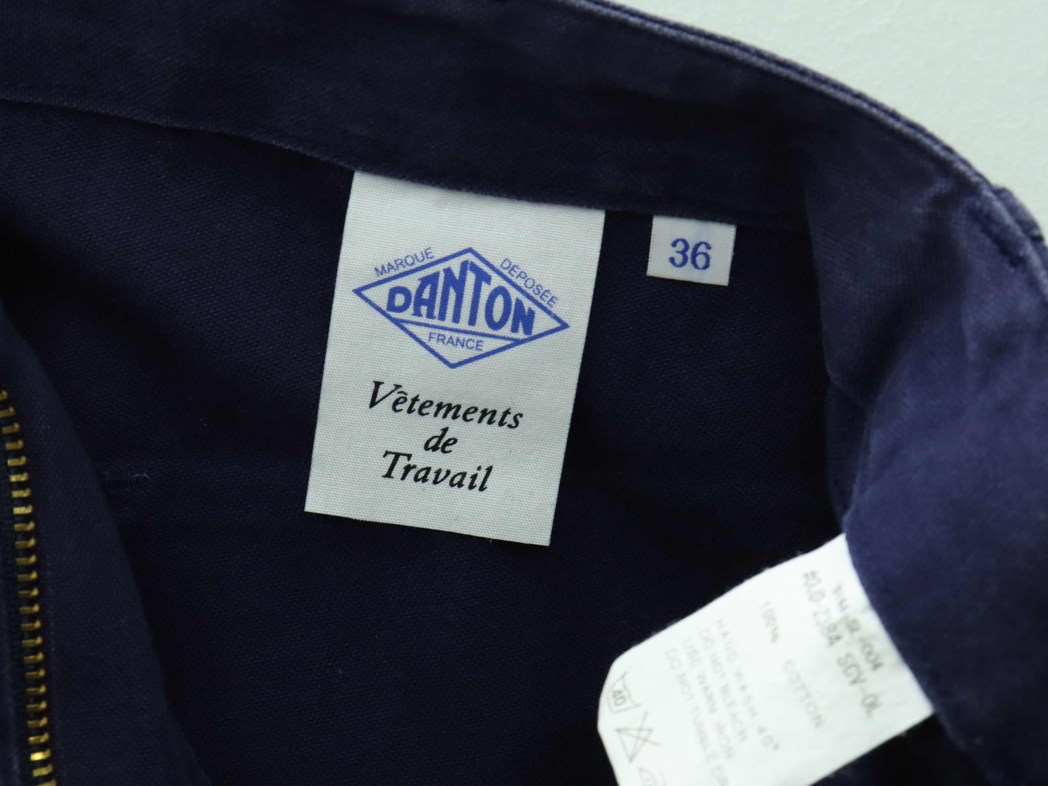 Danton Danton Vetements de Travail France Workwear Fatigue Pant Size US 28 / EU 44 - 14 Thumbnail