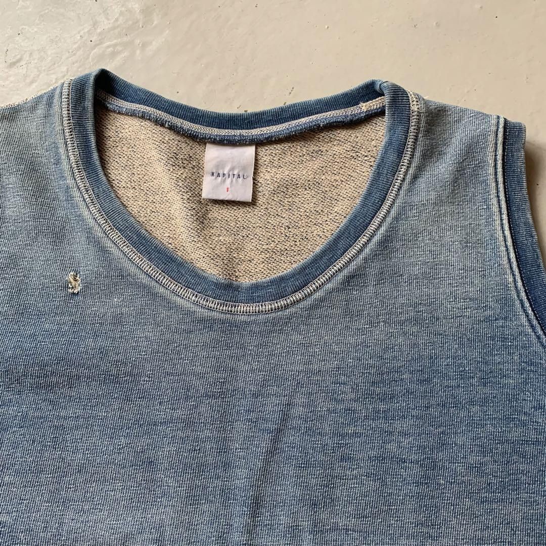 Kapital Distressed Painter Vest Size US S / EU 44-46 / 1 - 4 Thumbnail