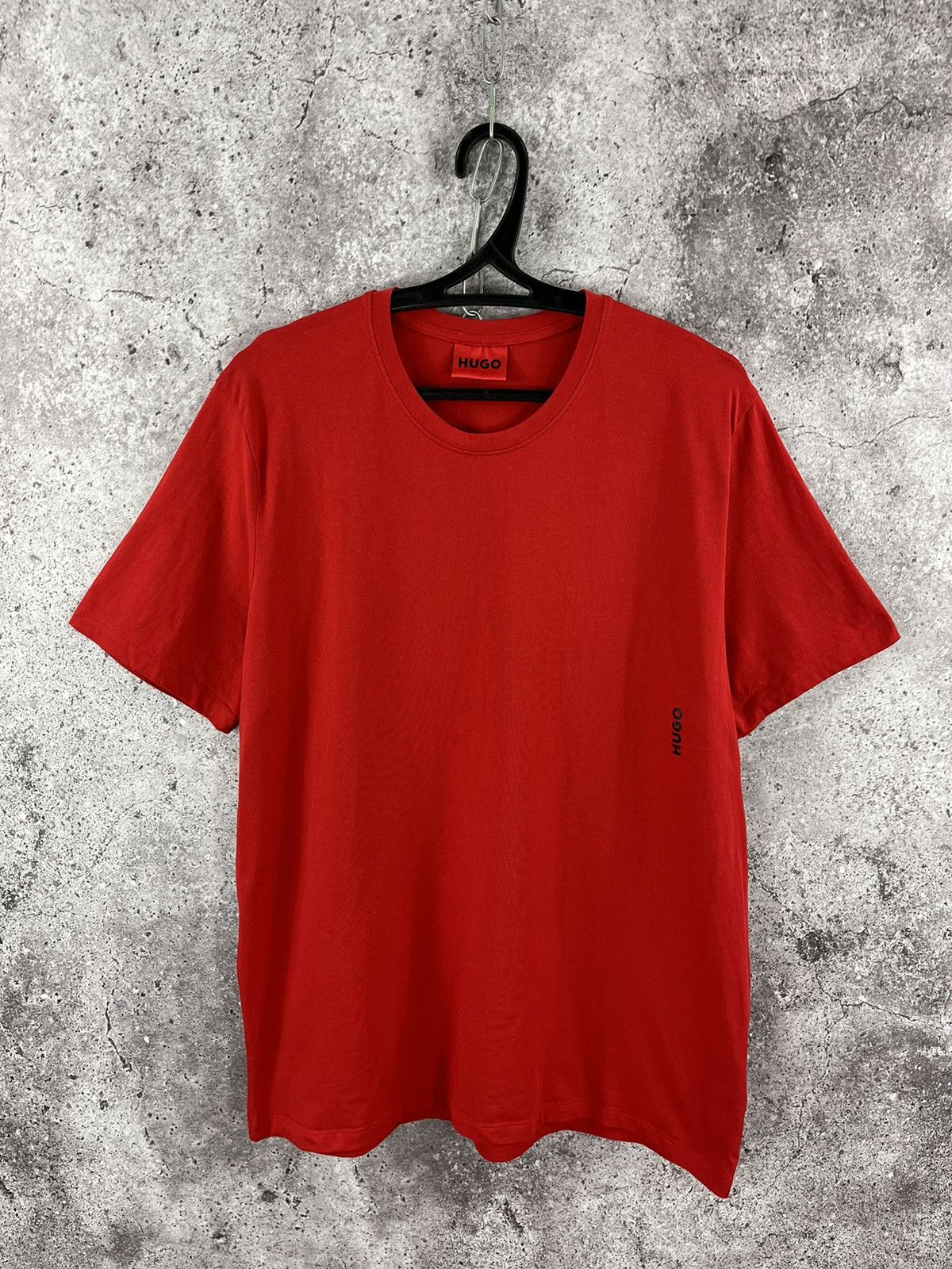 Hugo Hugo Boss T-Shirt Classic Small Logo Red Size XL Size US XL / EU 56 / 4 - 1 Thumbnail