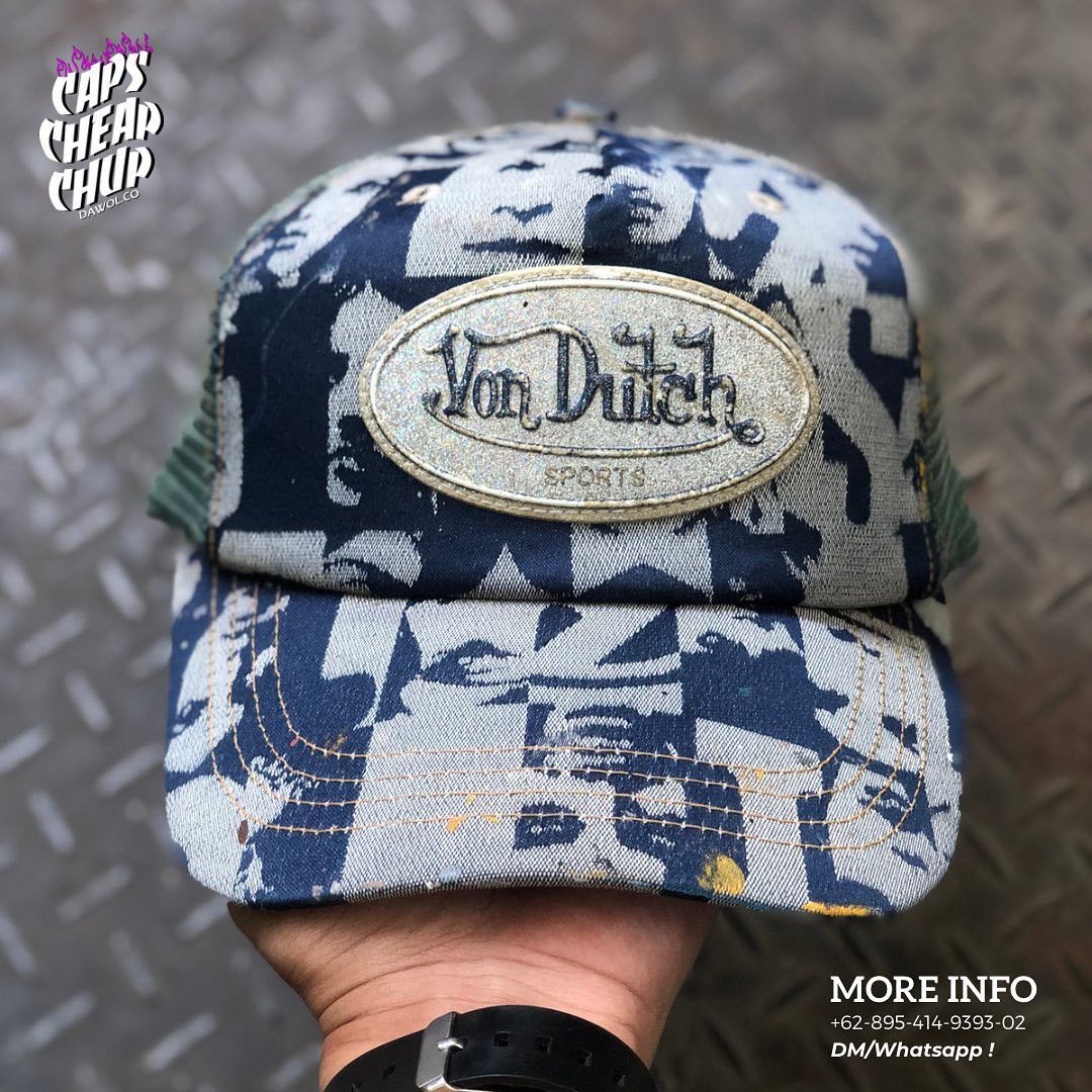 Christian Audigier Vondutch x Christian Audigier Trucker Hat Limited Edition Size ONE SIZE - 1 Thumbnail