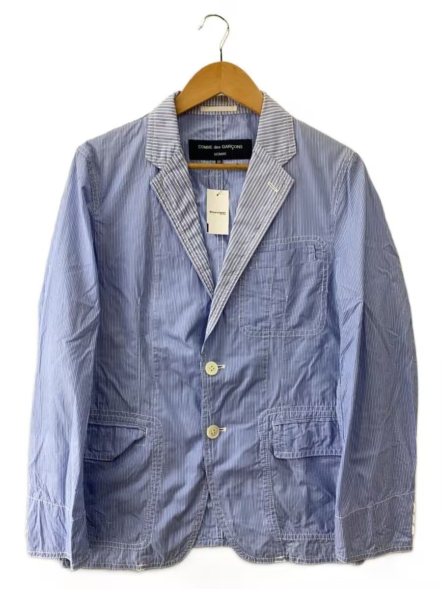 Comme des Garcons Homme 2007 Striped Jacket Size US S / EU 44-46 / 1 - 1 Thumbnail