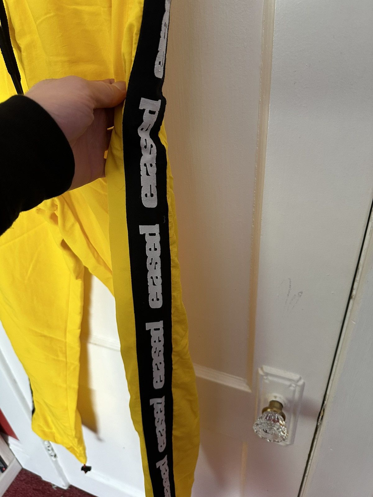 Erased Project Erased Project - Nylon pant - Medium - Yellow Size US 32 / EU 48 - 5 Thumbnail