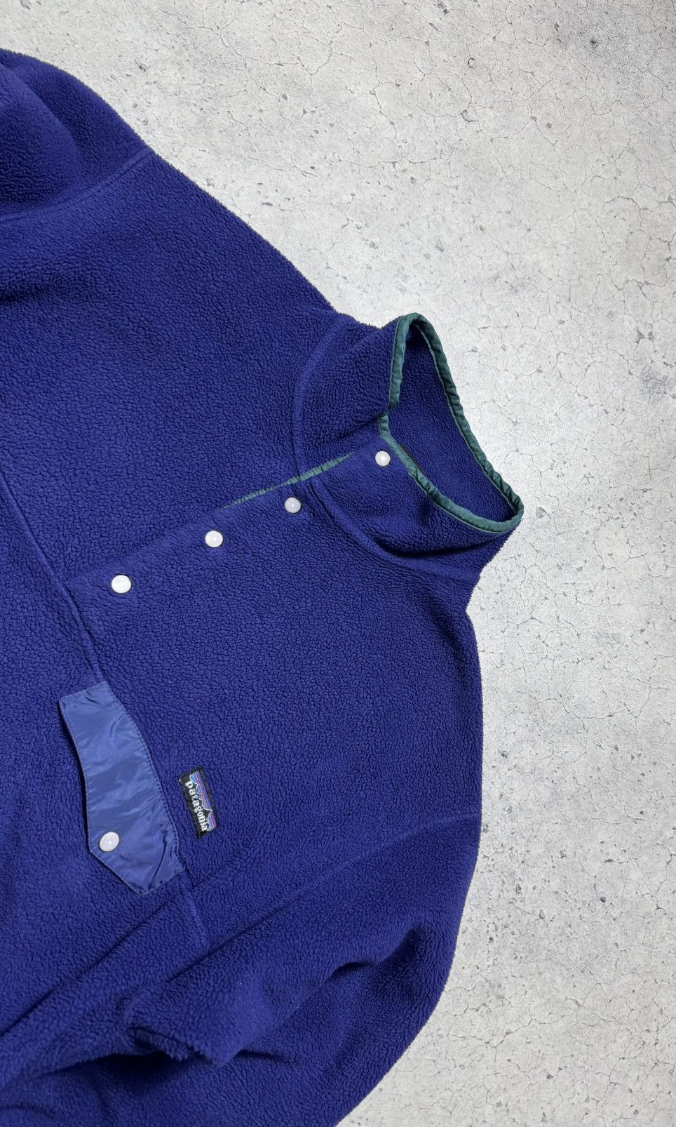 Patagonia Patagonia Synchilla Pocket T Fleece Sweatshirt Vintage Size US L / EU 52-54 / 3 - 5 Thumbnail