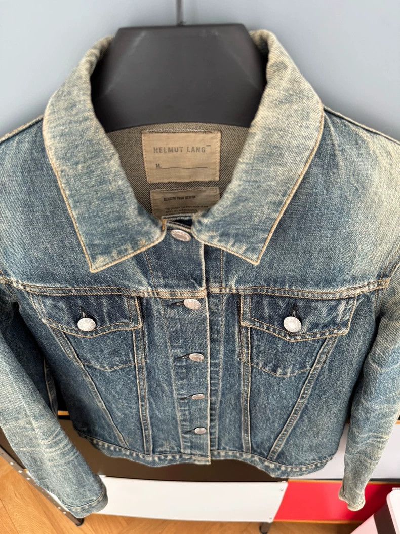 Helmut Lang HELMUT LANG classic raw denim jacket Size US XXS / EU 40 - 3 Thumbnail
