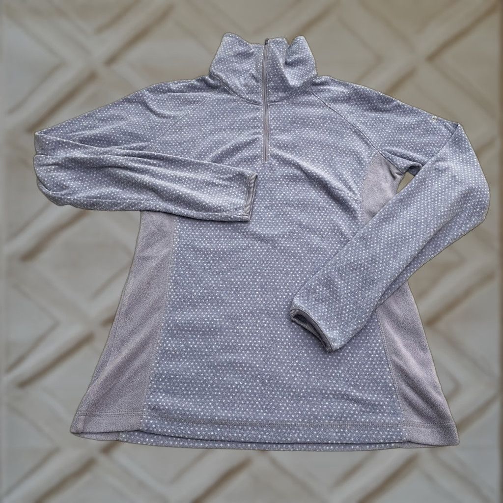 Vintage Columbia Lightweight Fleece Jacket Womens XS Purple Lavender 1/4 Zip Raglan Hike Shirt Size XS / US 0-2 / IT 36-38 - 1 Thumbnail