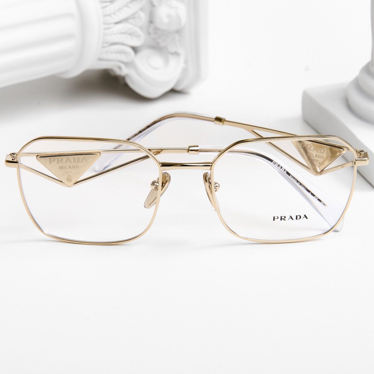 Prada PRADA 0PR A51V ZVN1O1 GLASSES Size ONE SIZE - 6 Thumbnail