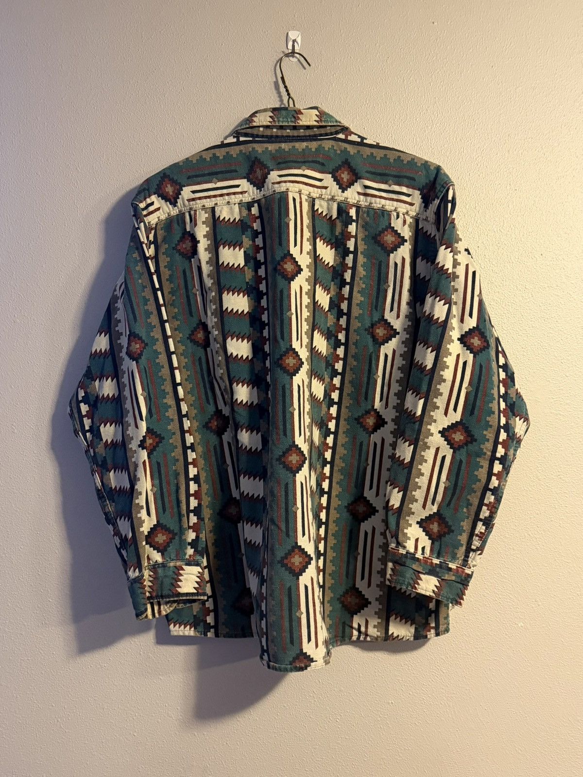 Cabelas vtg 90s aztec western button up shirt fits XL Size US XL / EU 56 / 4 - 7 Thumbnail