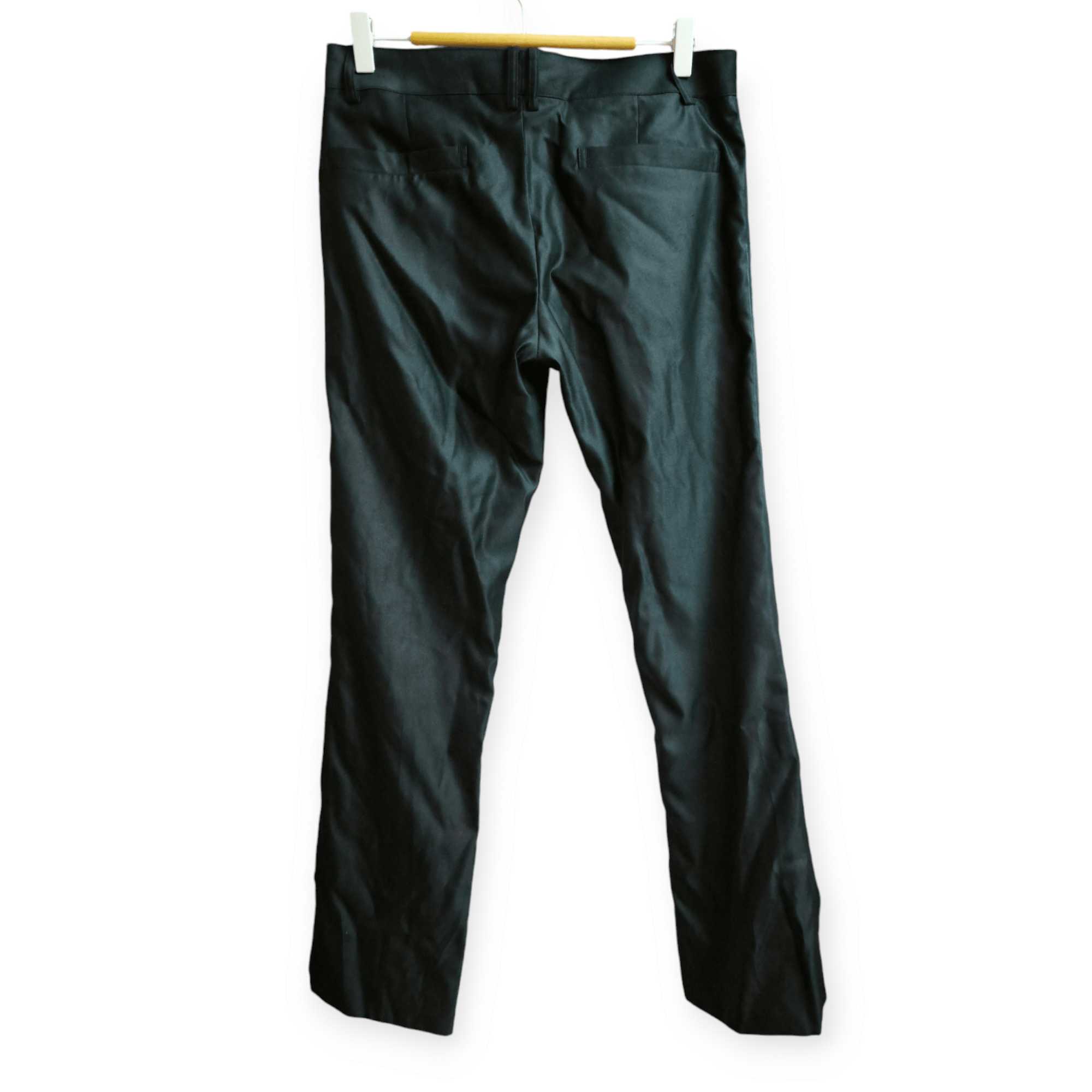 Designer × Katharine Hamnett London Wool Silk Black Pant Size US 32 / EU 48 - 4 Thumbnail