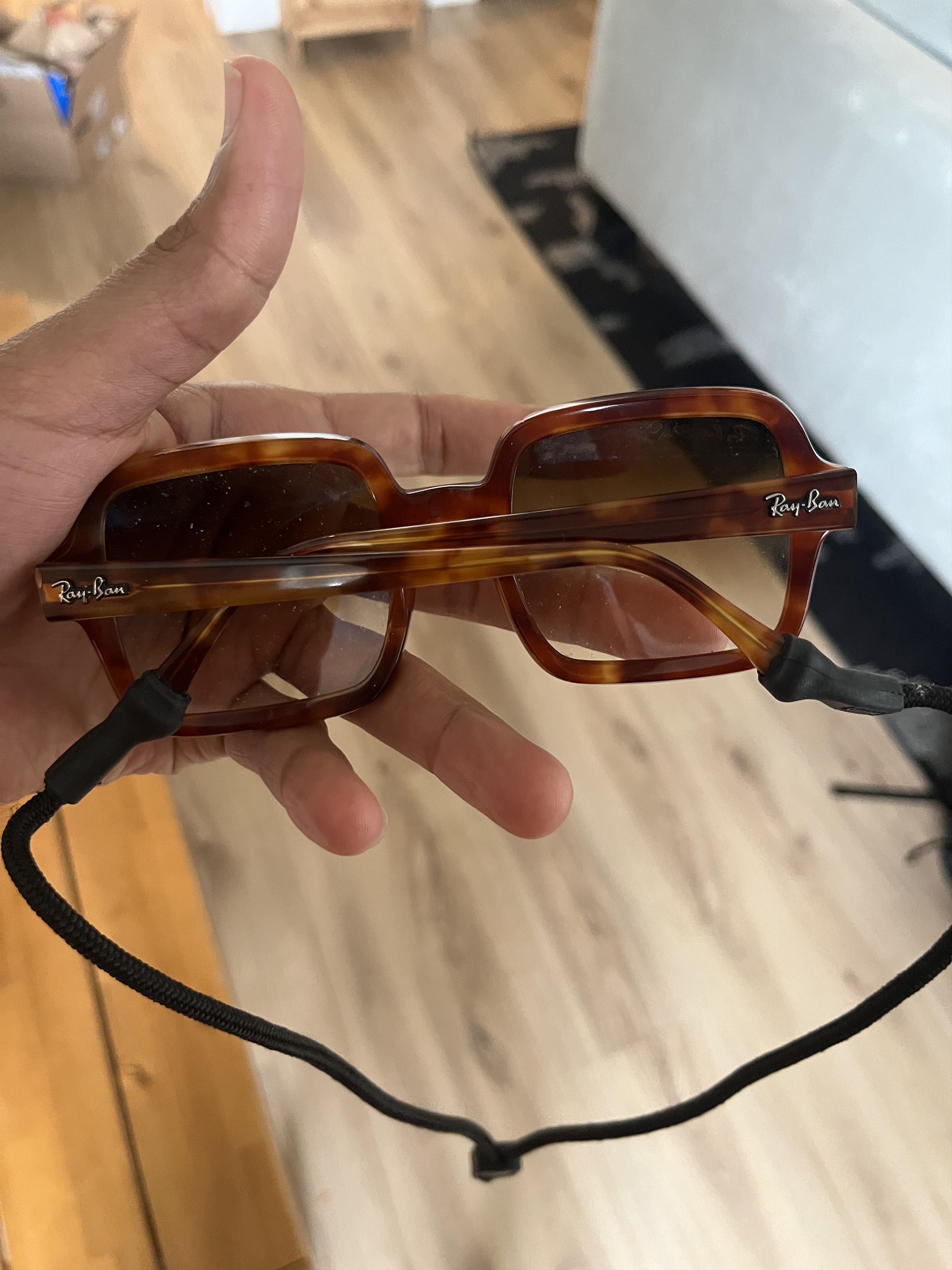 RayBan Ray-Ban RB2188 sunglasses Havana Tortoise Square Size ONE SIZE - 2 Thumbnail