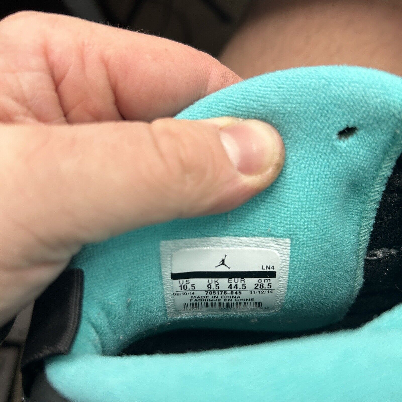 Jordan Brand Nike Air Jordan 10 Retro “Lady Liberty” 2023 Size US 10.5 / EU 43-44 - 8 Thumbnail