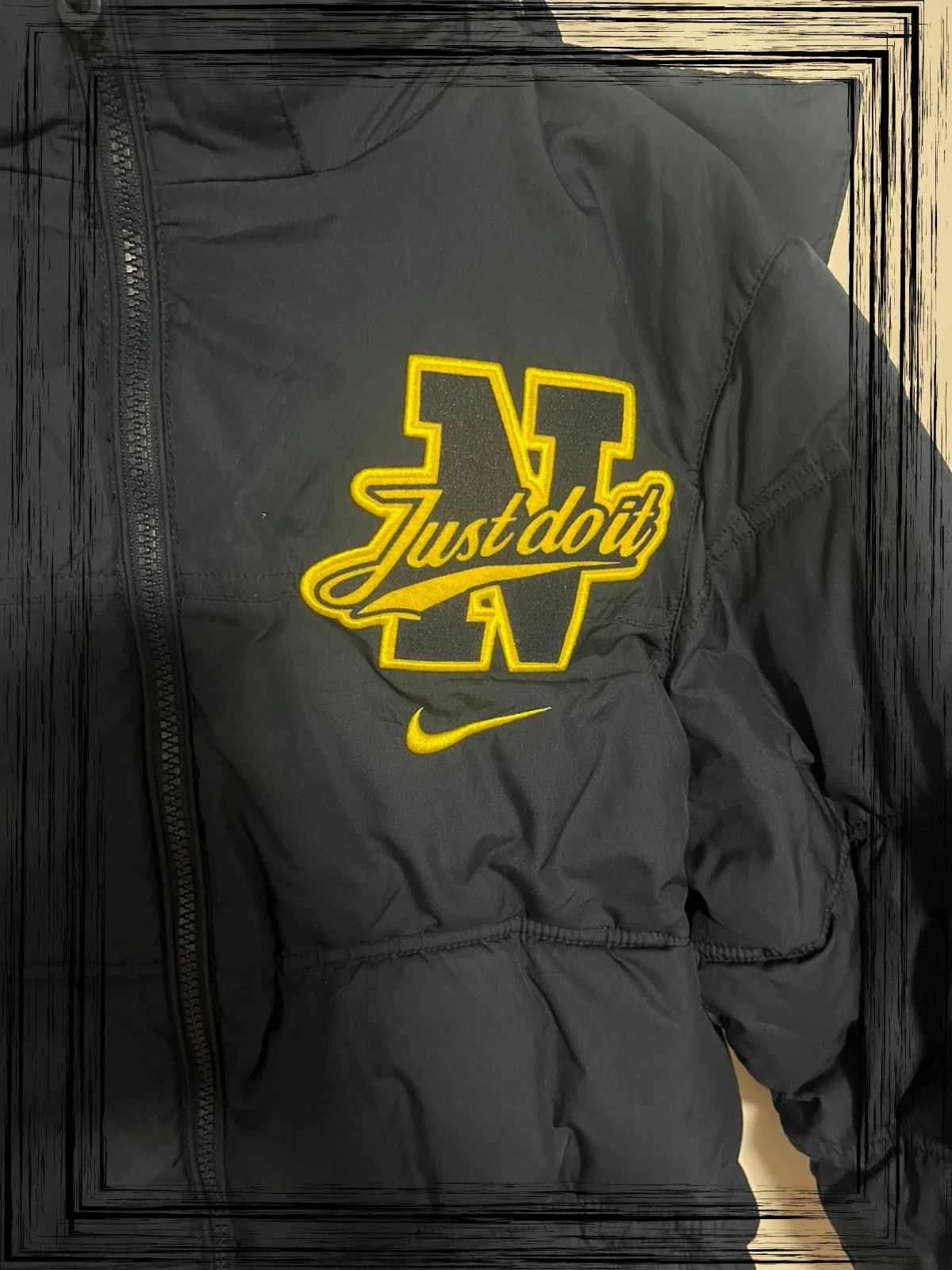 Nike Vintage Kurtka Puchowa Nike 00s Size US S / EU 44-46 / 1 - 4 Thumbnail