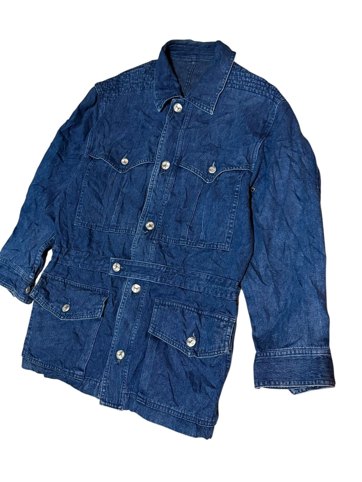 Issey Miyake ISSEY MIYAKE JEAN OF PLANTATION PARKA JACKET Size US M / EU 48-50 / 2 - 2 Thumbnail