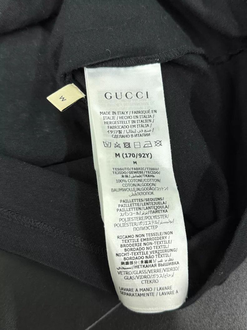 Gucci Gucci Black ice cream rhinestone short sleeves Size M / US 6-8 / IT 42-44 - 4 Thumbnail
