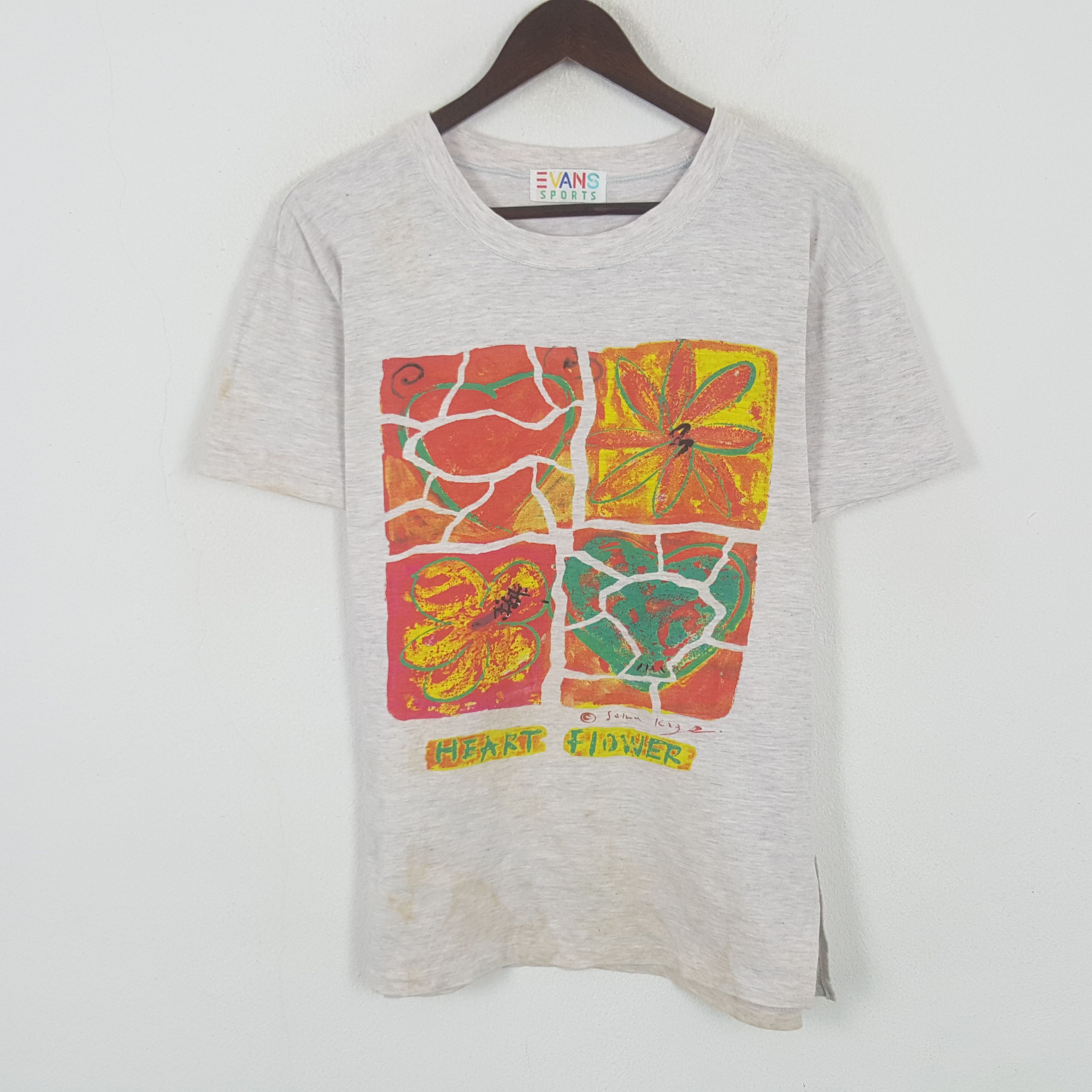 Band Tees Vintage Hearts and Flowers American Rock Band Tshirt Size US L / EU 52-54 / 3 - 1 Thumbnail