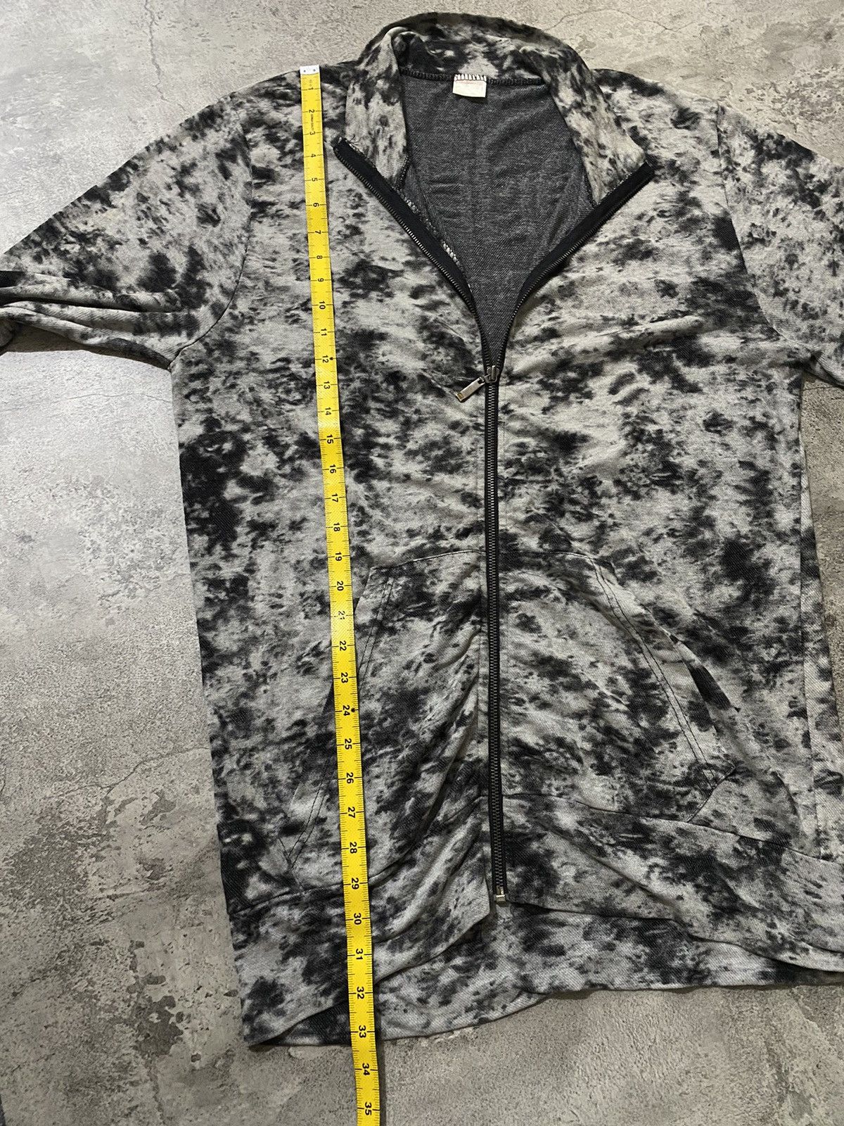 Tornado Mart Y2k unknow brand acid wash grunge zip cotton bomber Size US XL / EU 56 / 4 - 8 Thumbnail