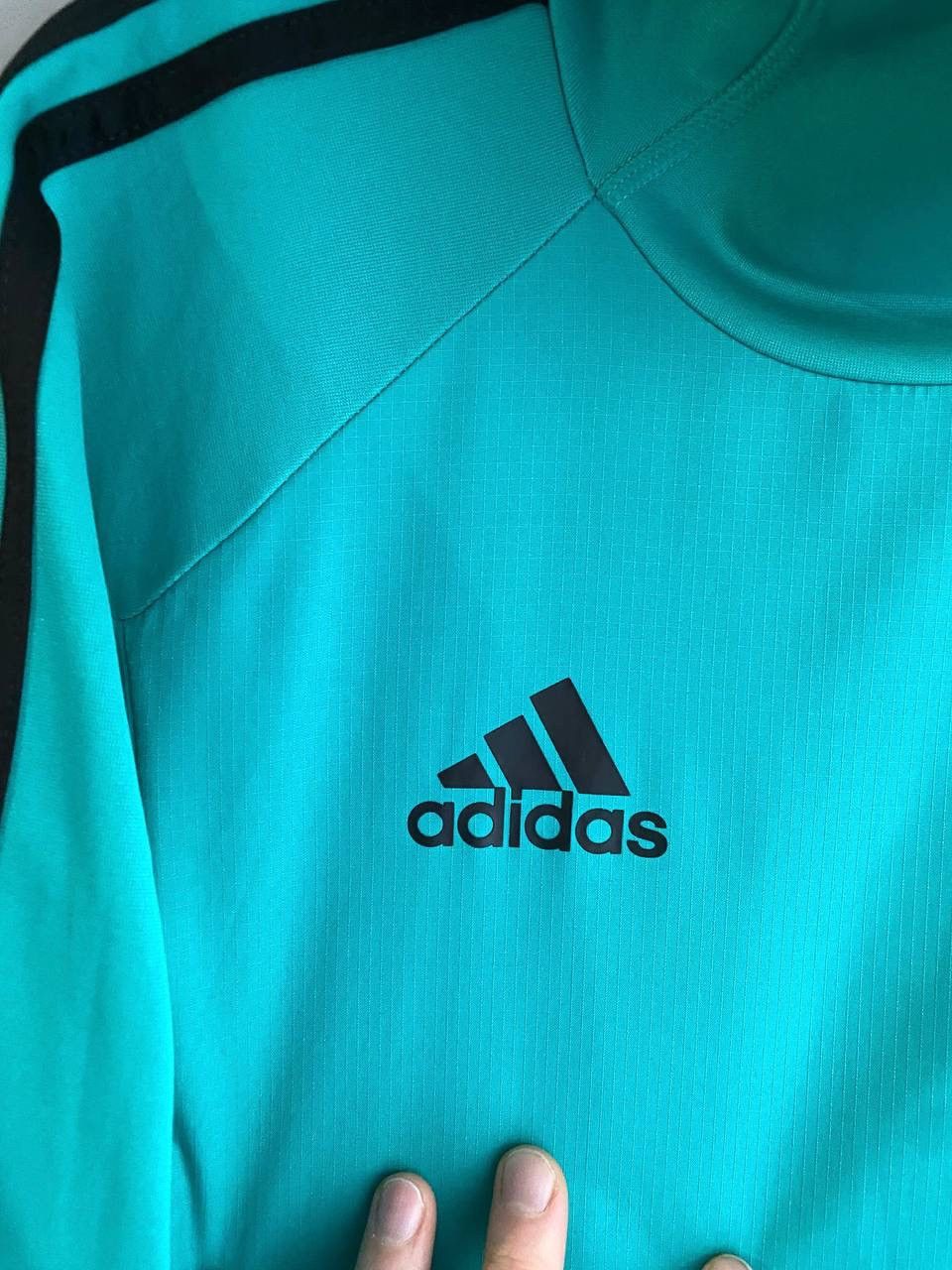 Adidas FC Real Madrid 2017/18 Warm Top Training Long Sleeve Size S Size US S / EU 44-46 / 1 - 6 Thumbnail