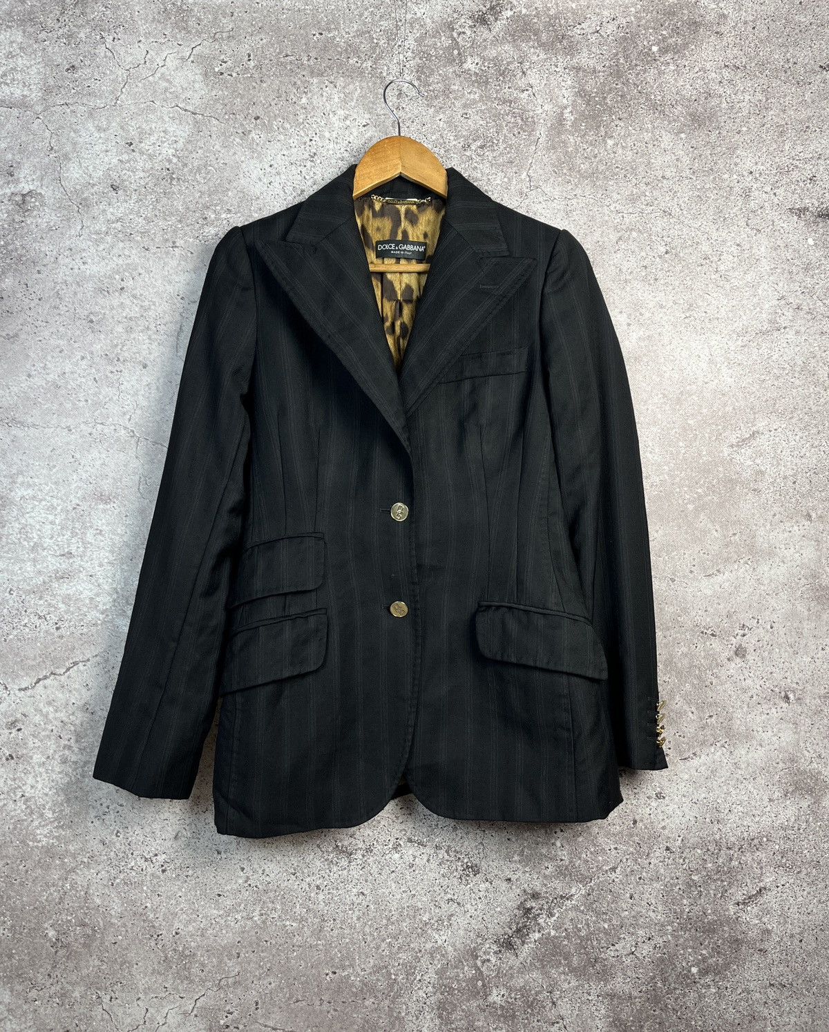 Dolce & Gabbana D&G Wool Blazer Size M / US 6-8 / IT 42-44 - 1 Thumbnail