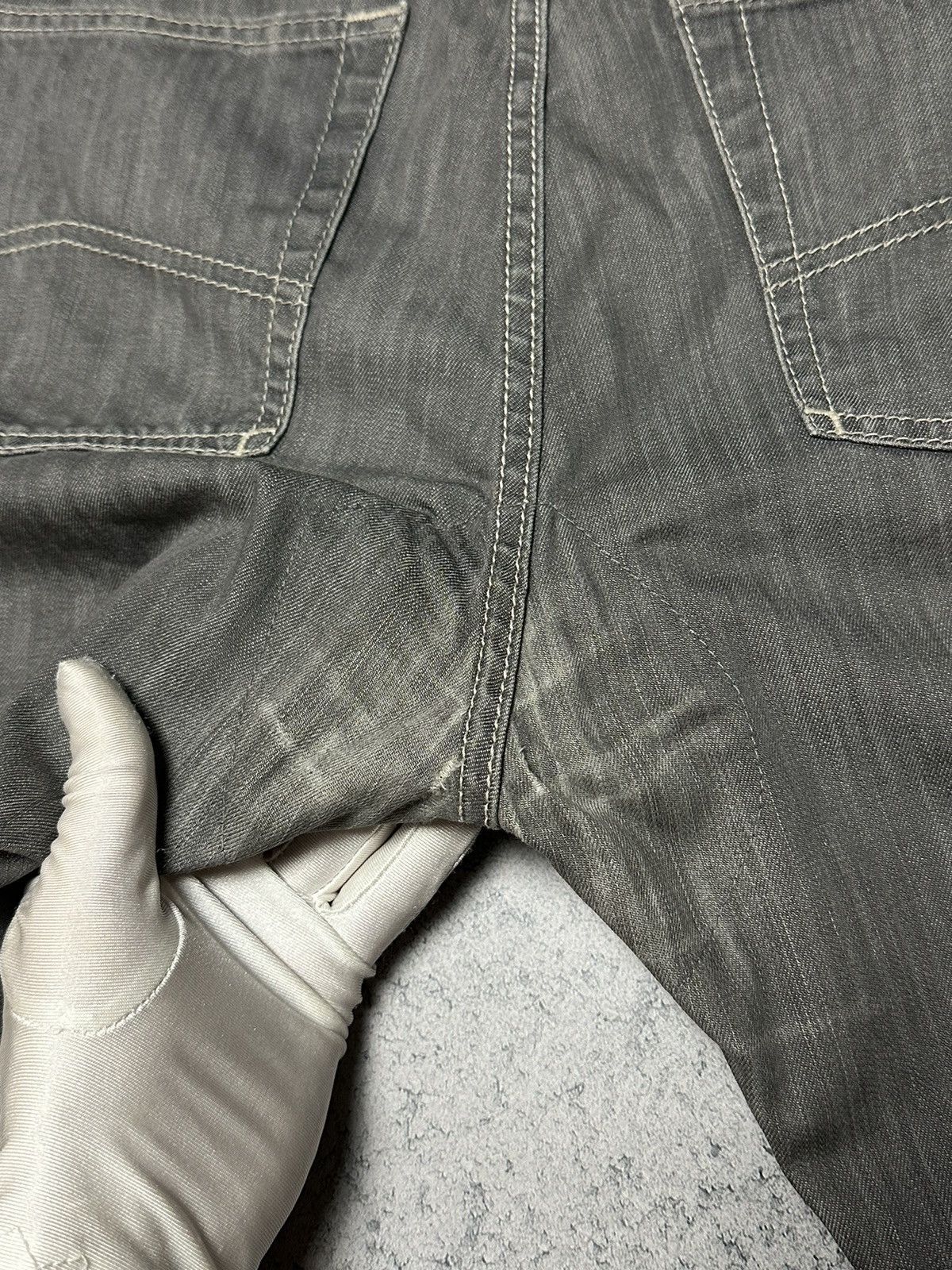 Armani Vintage Armani Jeans Metal Logo Pants Size US 34 / EU 50 - 18 Thumbnail
